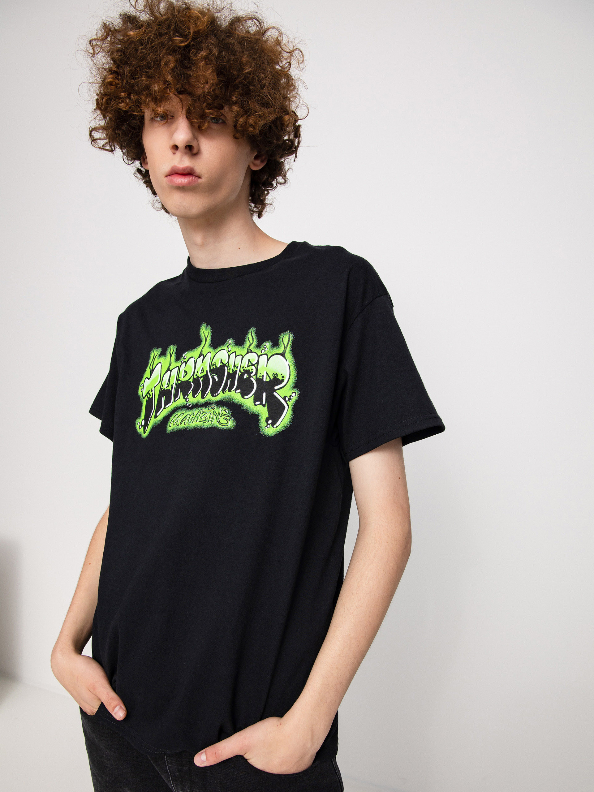 T-shirt Thrasher Airbrush (black)