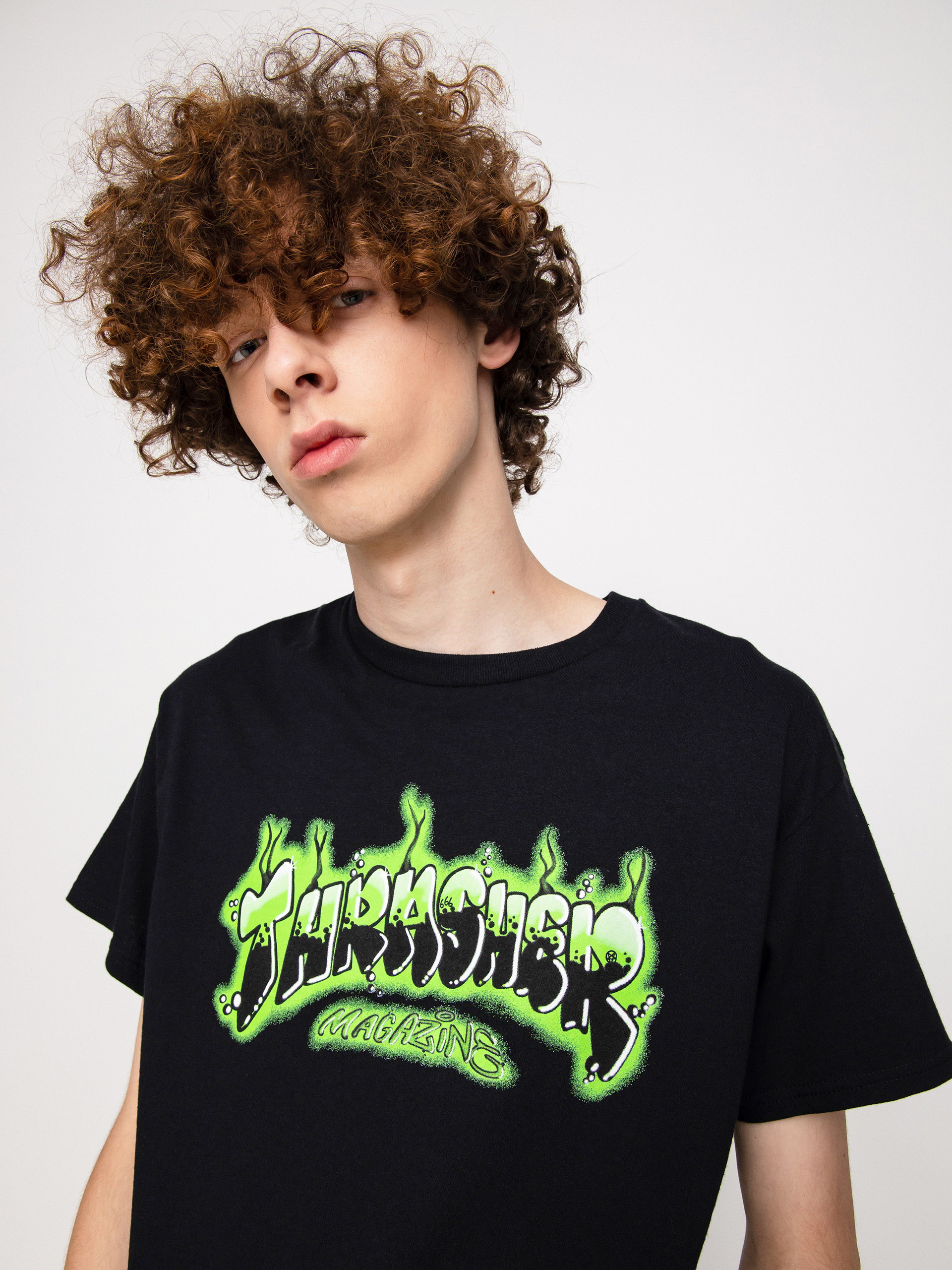 T-shirt Thrasher Airbrush (black)