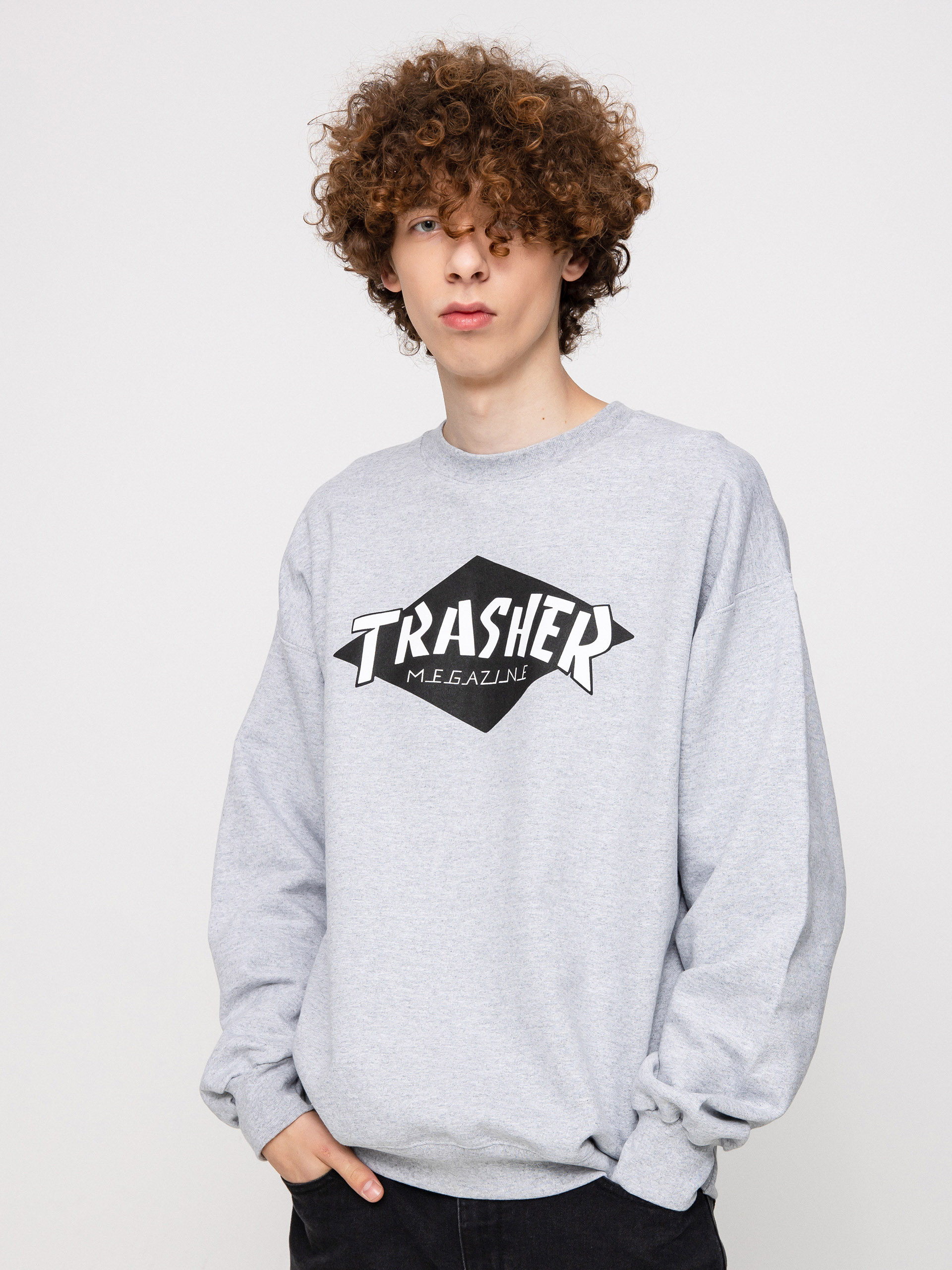 Bluza Thrasher Crew (grey)