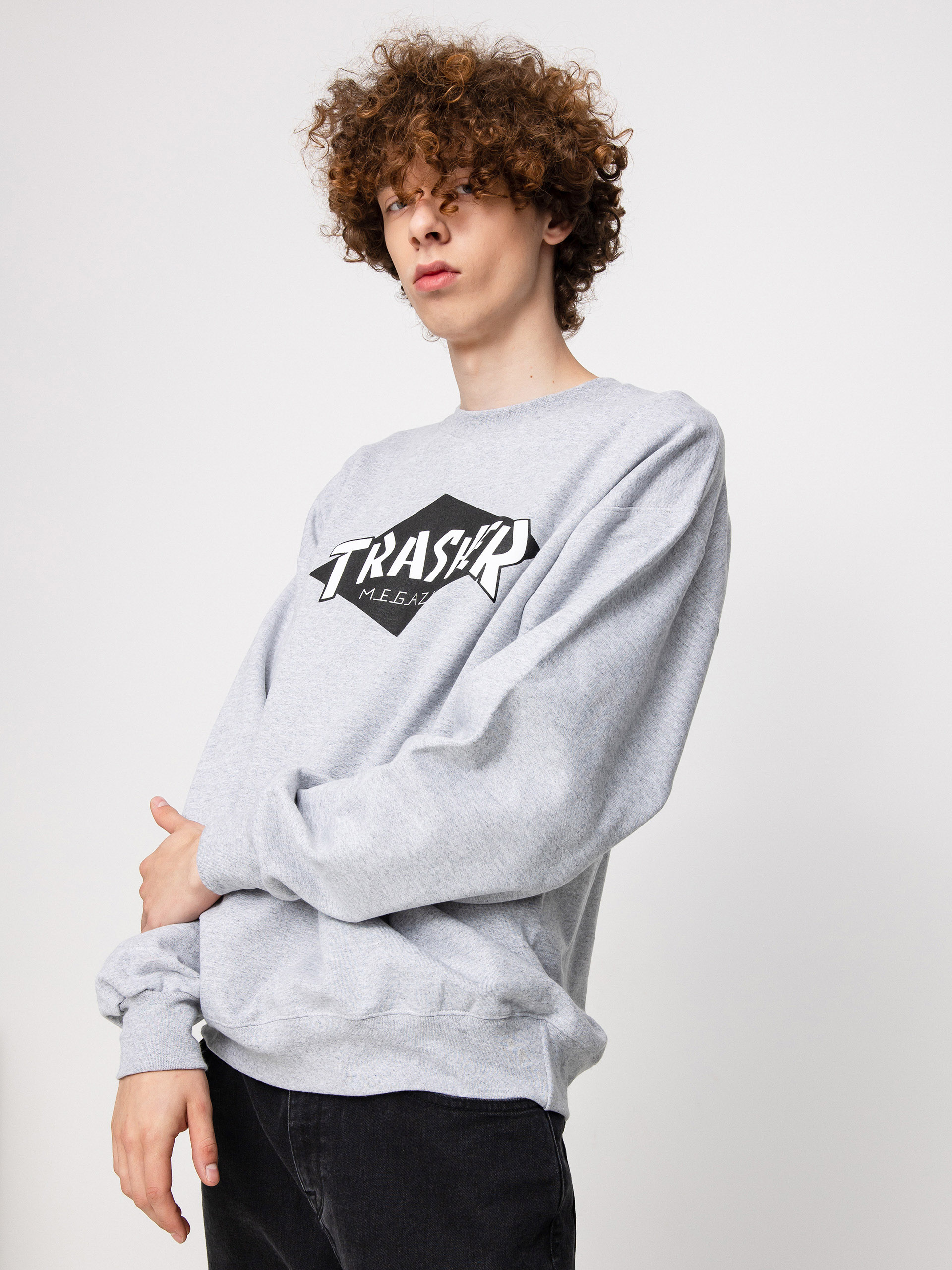 Bluza Thrasher Crew (grey)