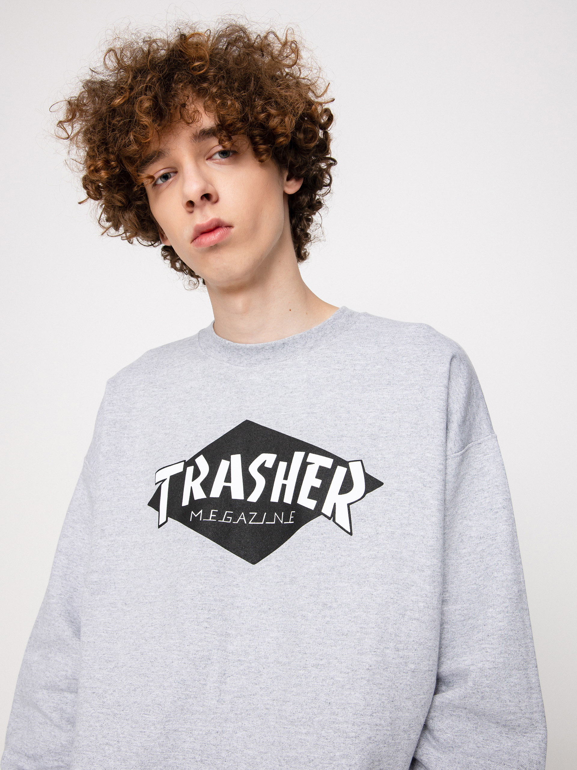 Bluza Thrasher Crew (grey)