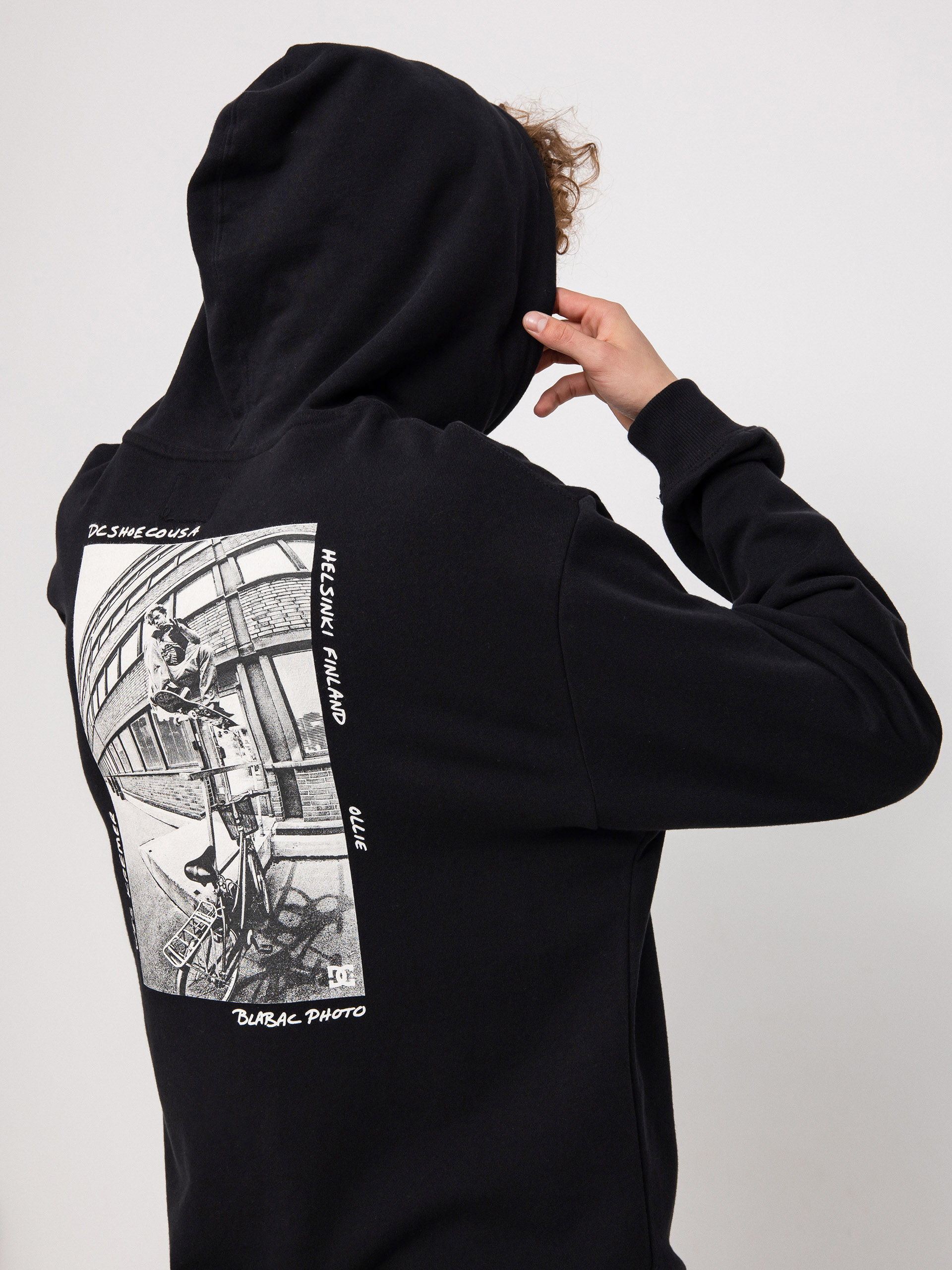 Bluza z kapturem DC Blabac Wes HD (black)