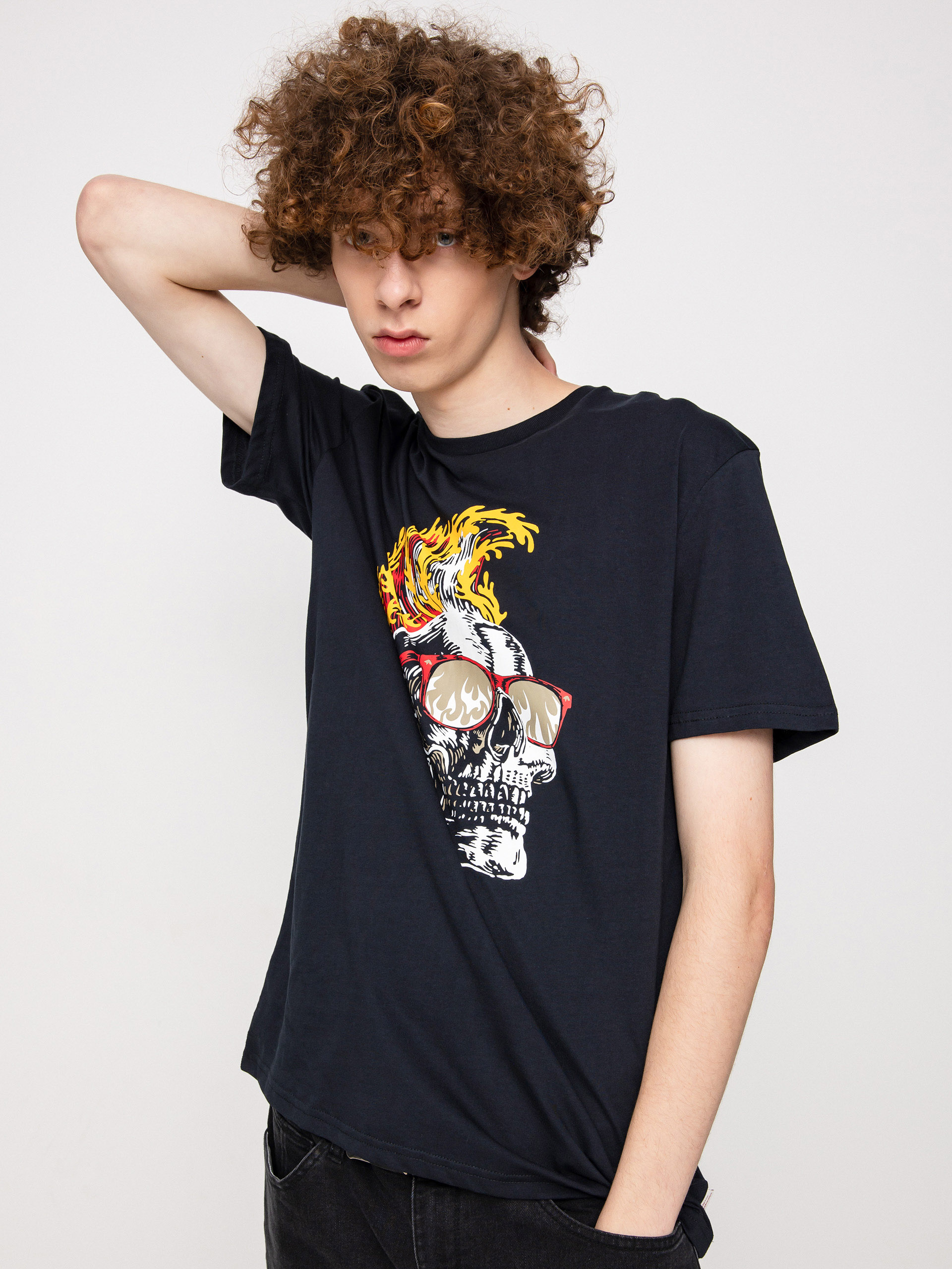 T-shirt Quiksilver Smoke Screen (black)
