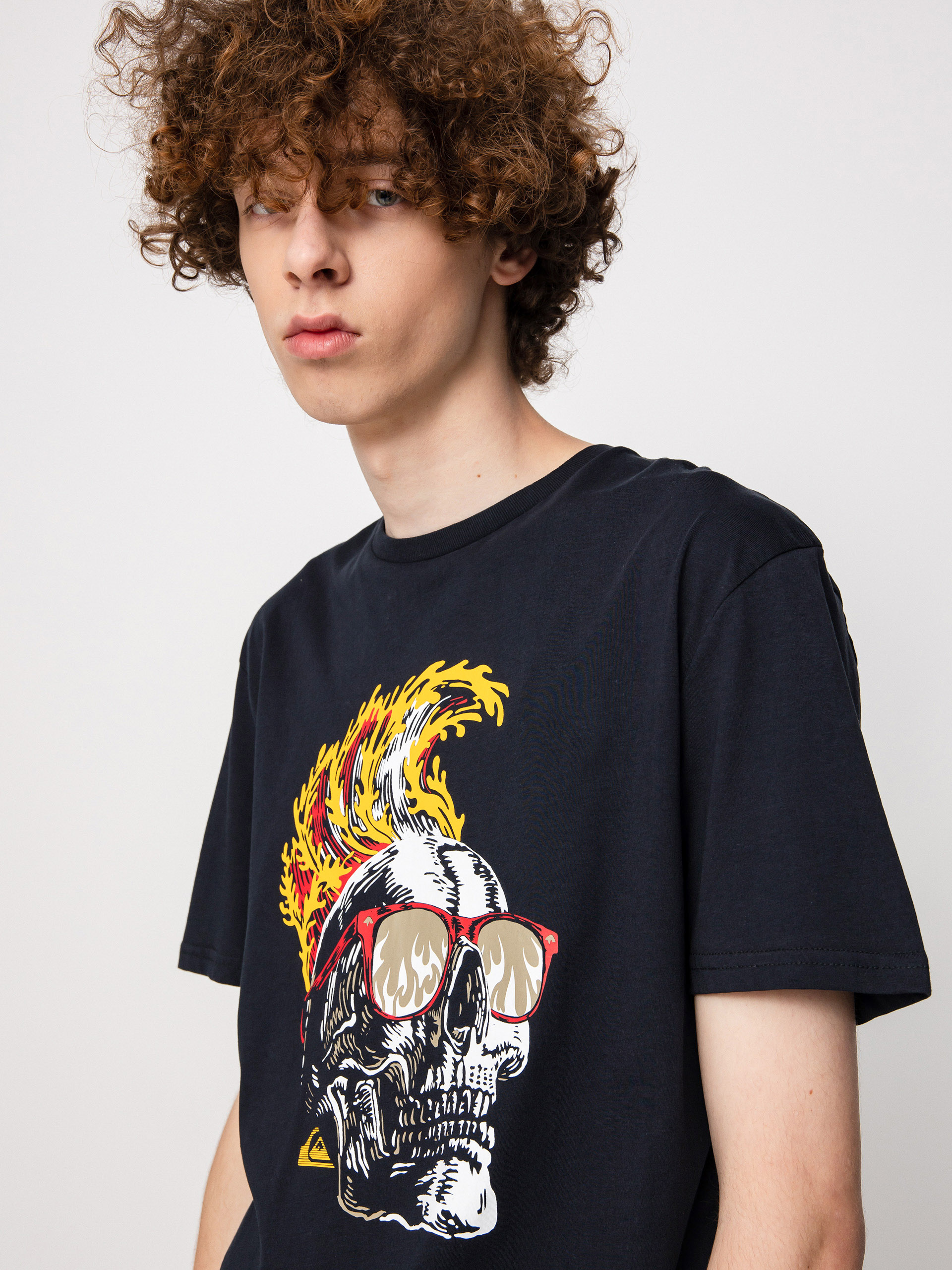 T-shirt Quiksilver Smoke Screen (black)