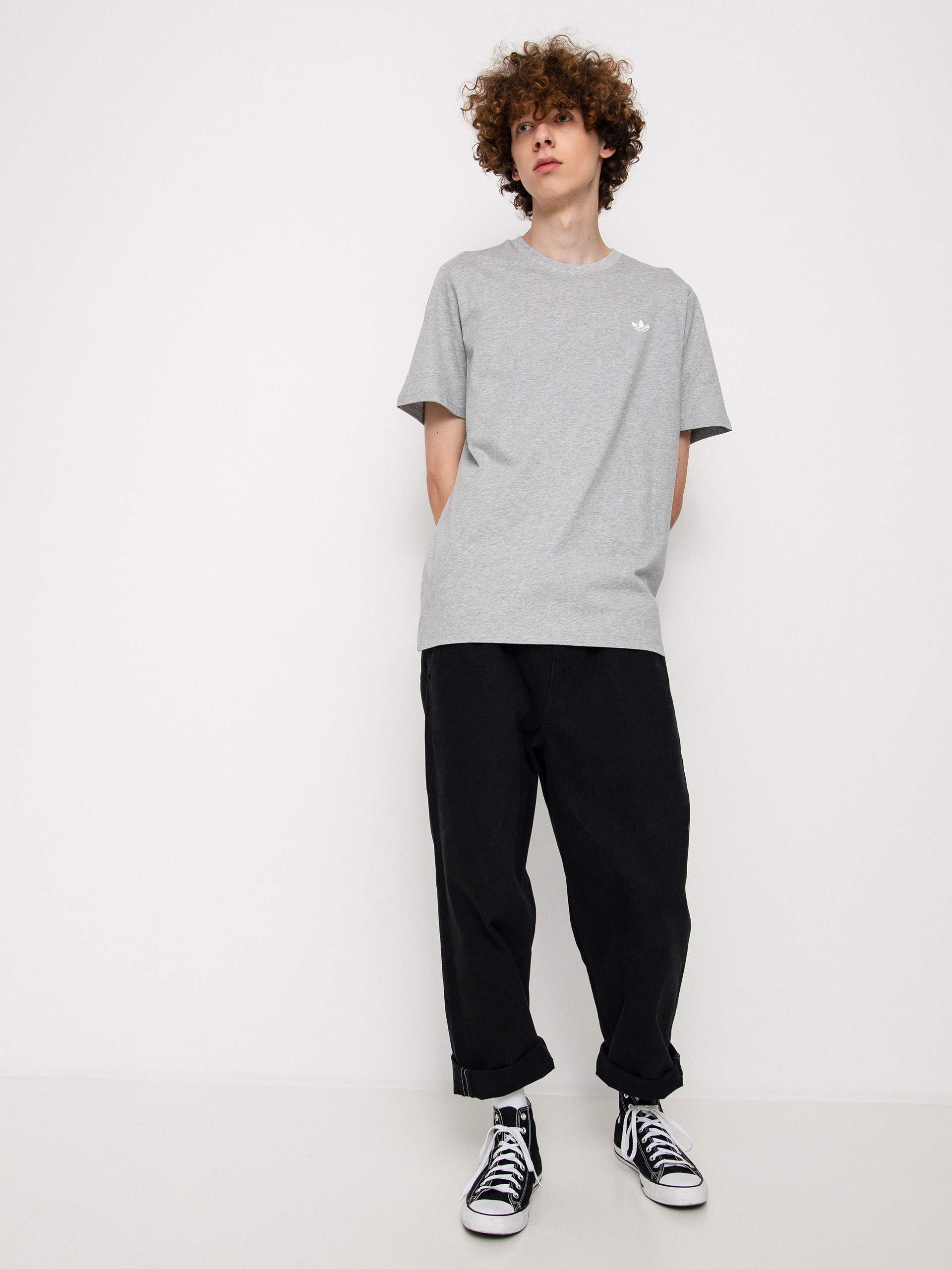 T-shirt adidas 4.0 Logo (mgreyh/white)