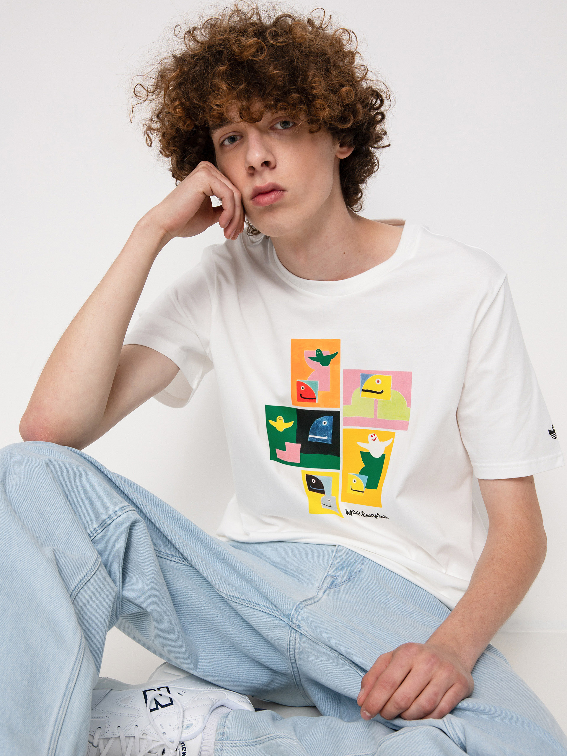 T-shirt adidas G Shmoo (cwhite/multco)
