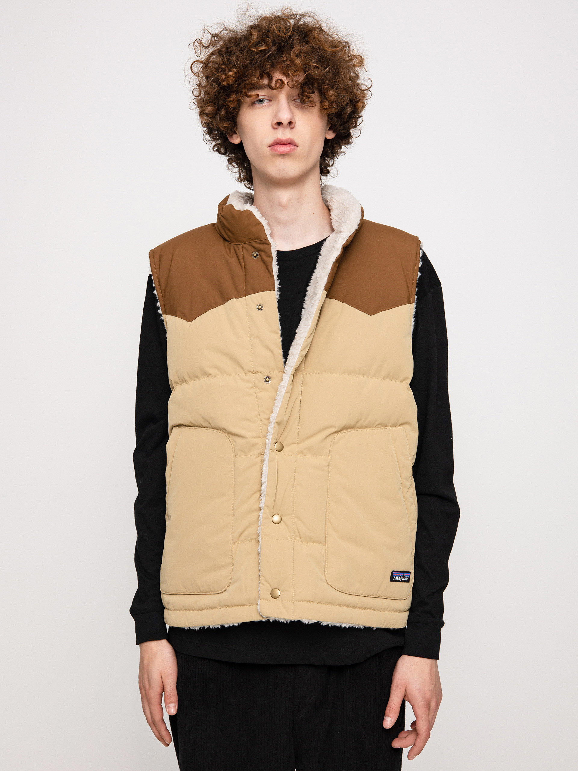 Kamizelka Patagonia Reversible Bivy Down (classic tan)