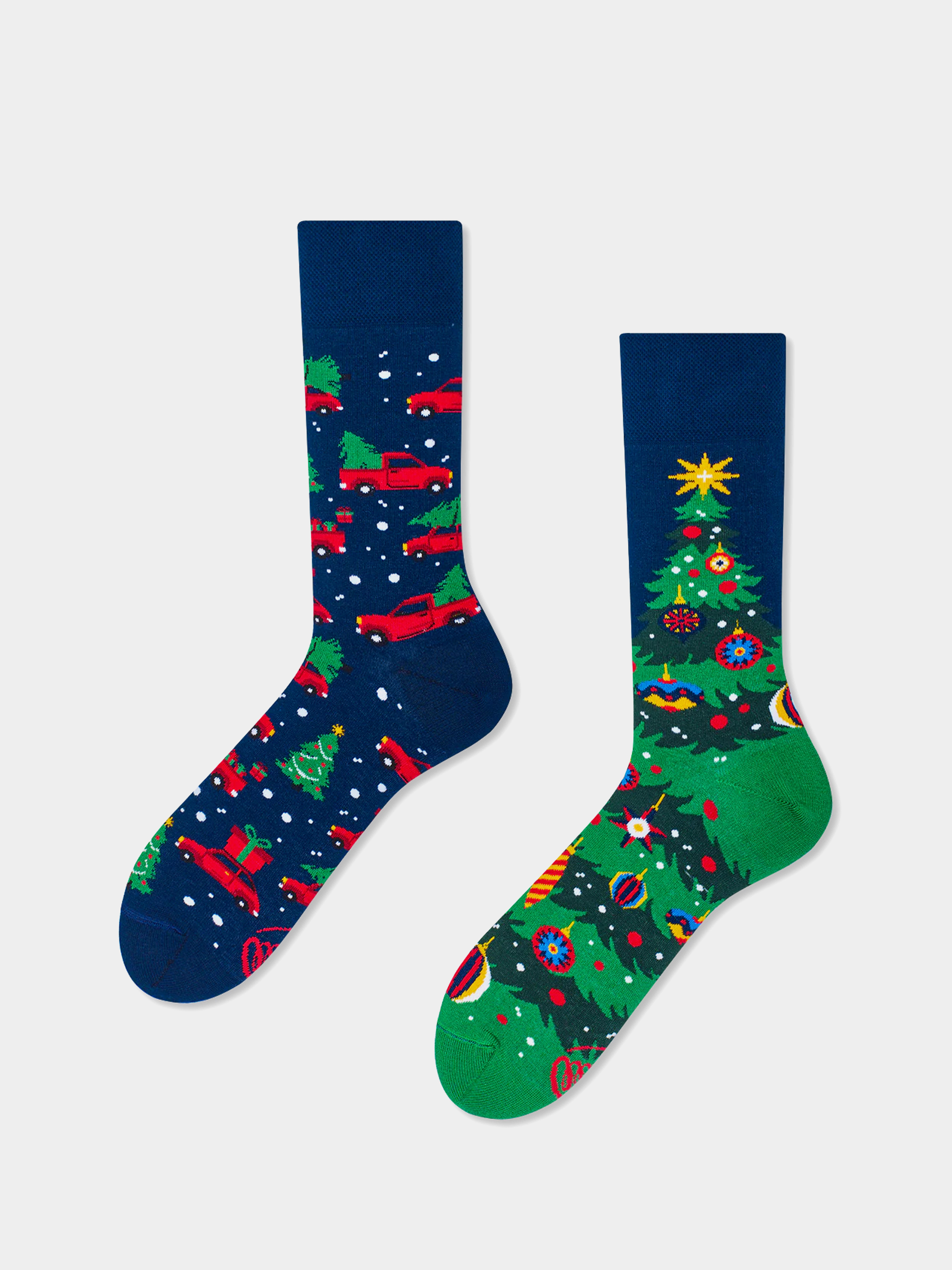 Skarpetki Many Mornings X-Mas Tree (navy/green)