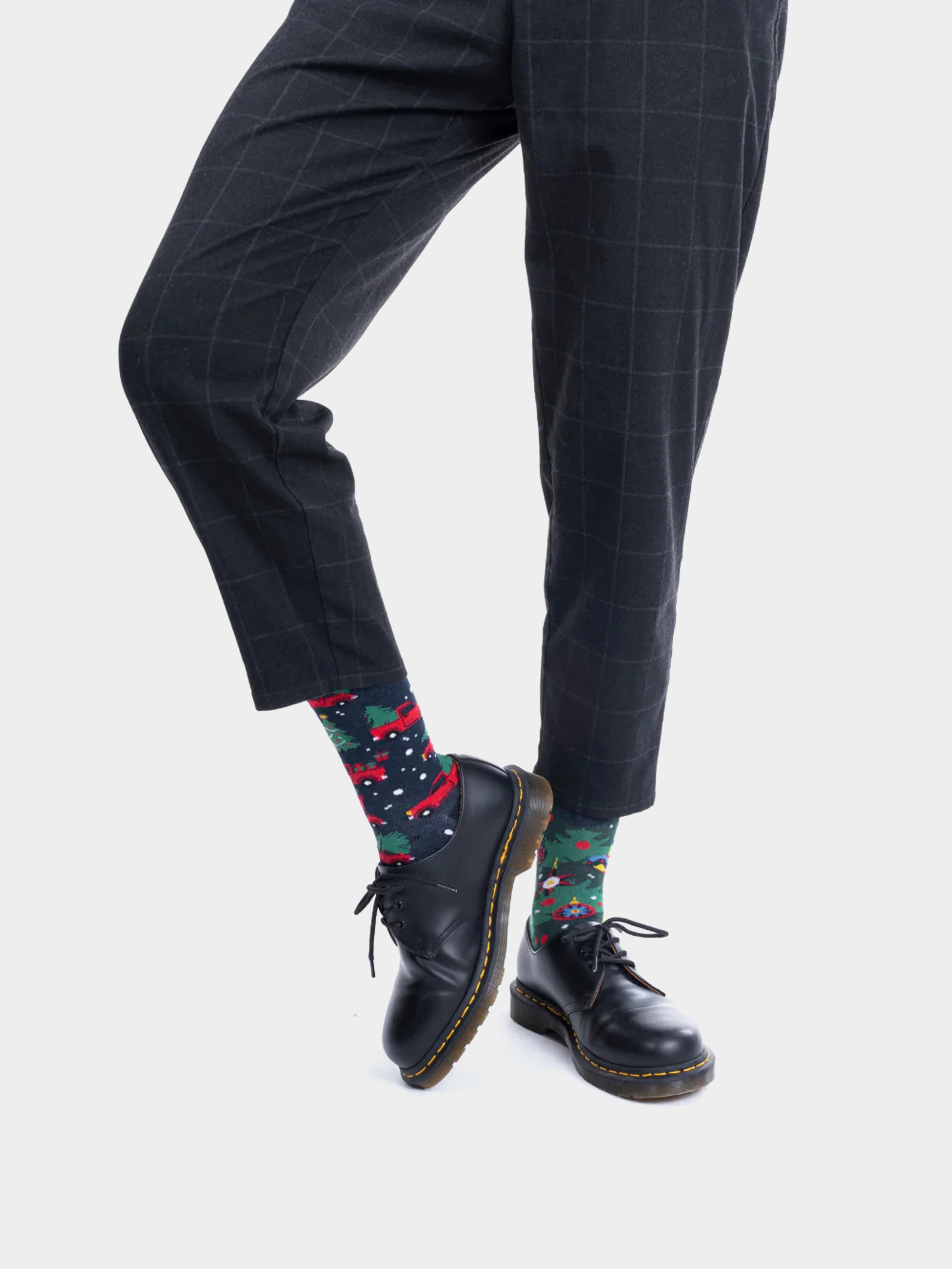 Skarpetki Many Mornings X-Mas Tree (navy/green)