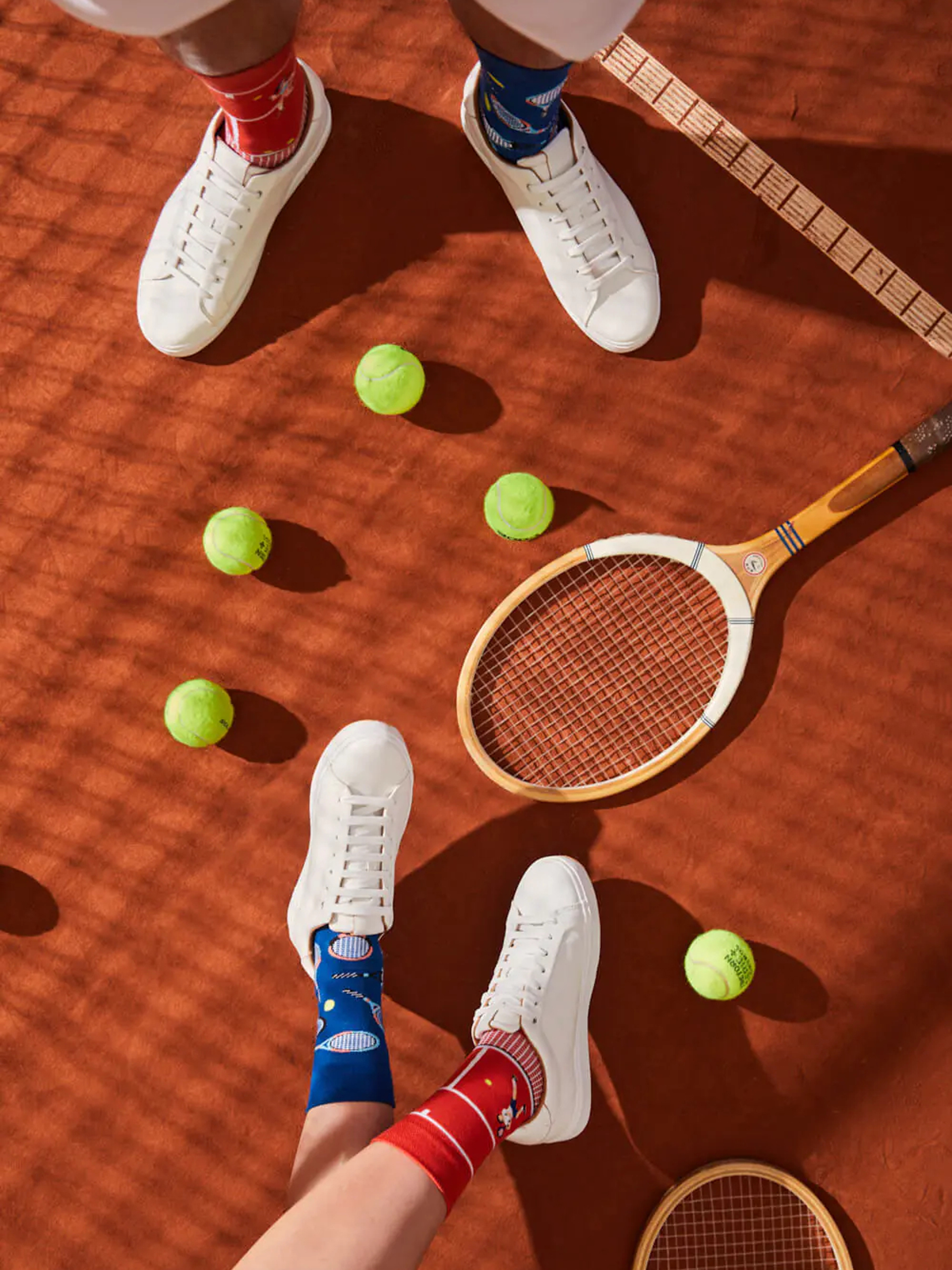 Skarpetki Many Mornings Grand Slam (navy/brick)