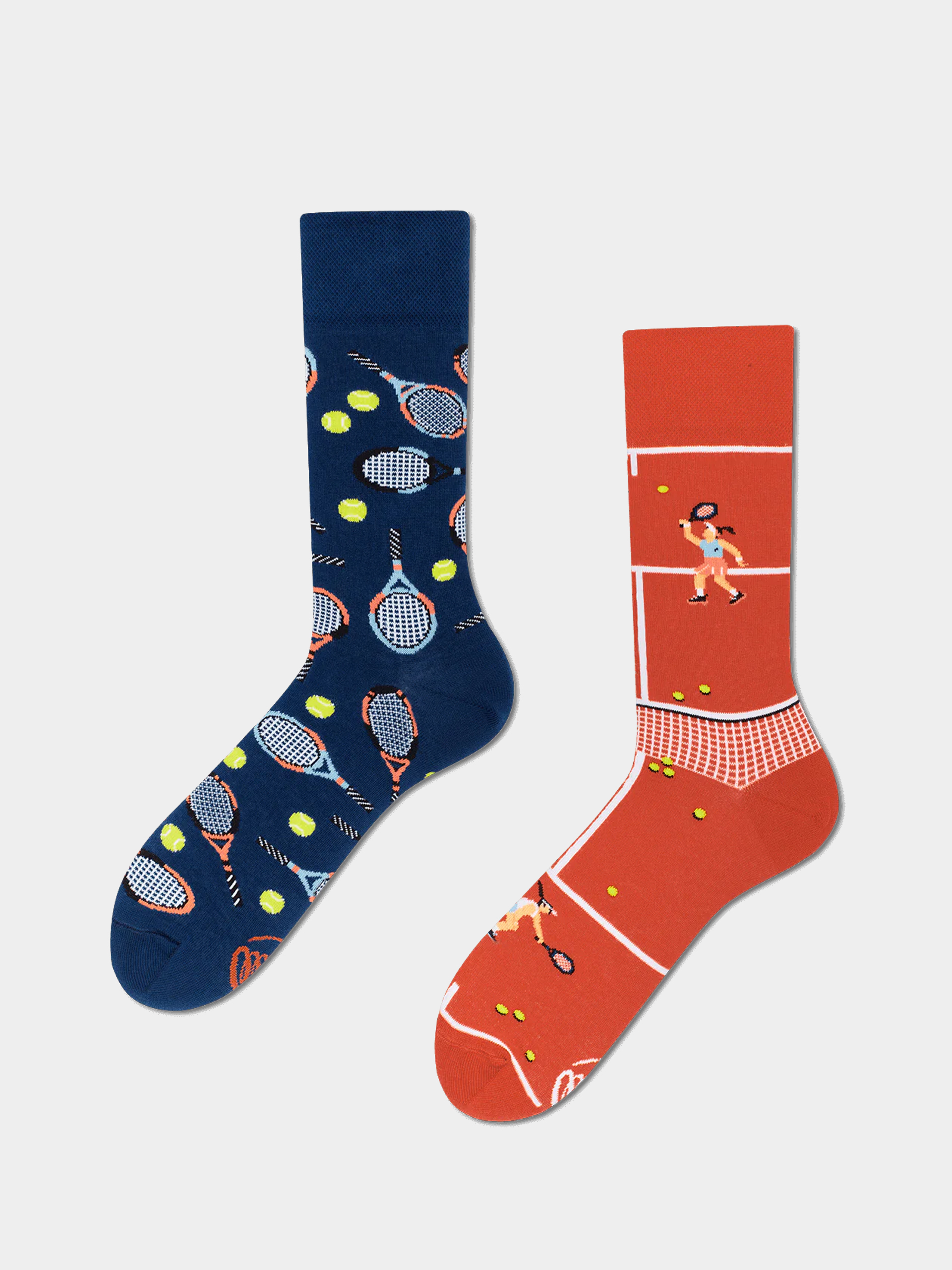 Skarpetki Many Mornings Grand Slam (navy/brick)