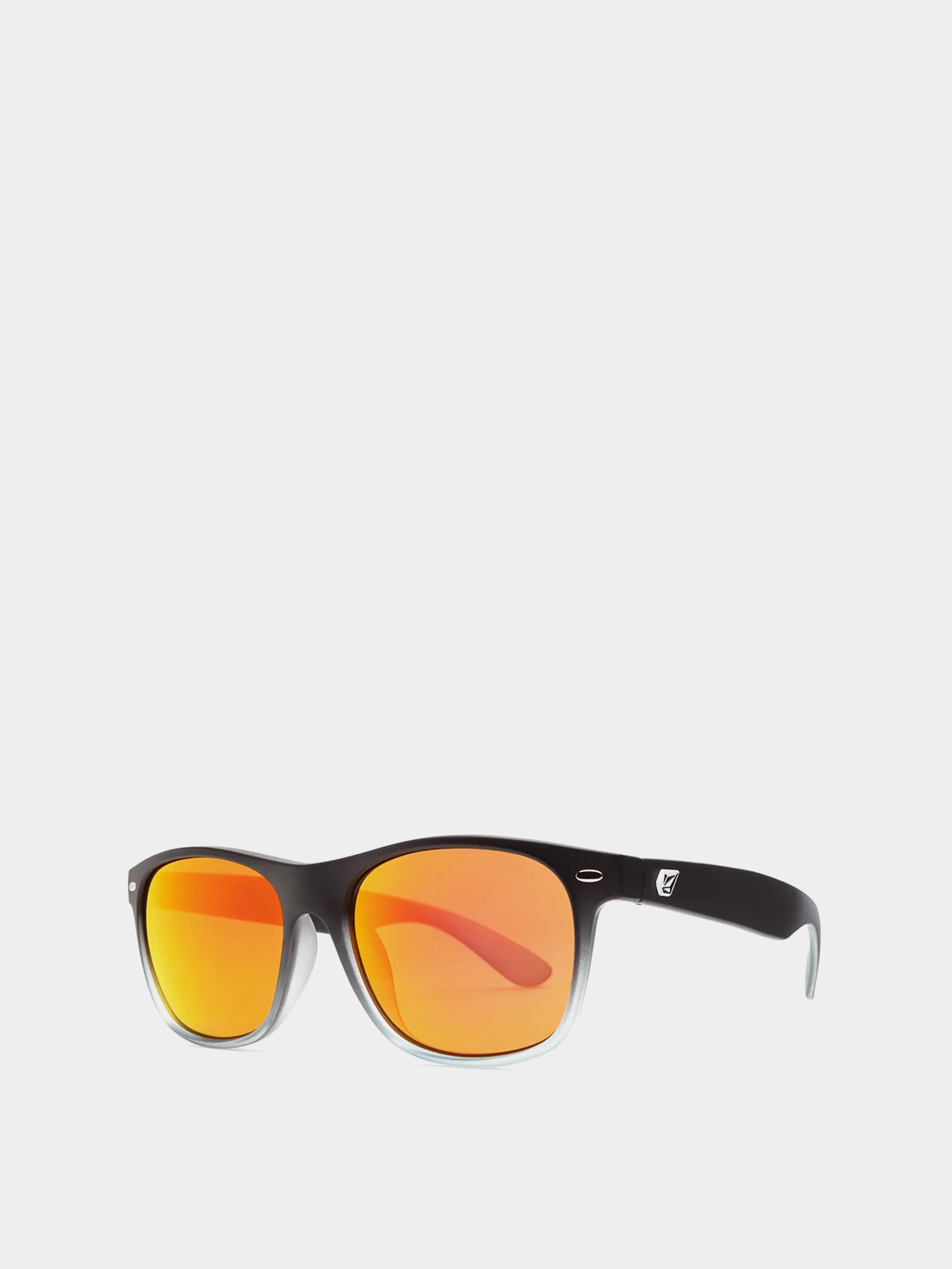 Okulary przeciwsłoneczne Volcom Fourty6 (matte black clear fade/gray red mirror)