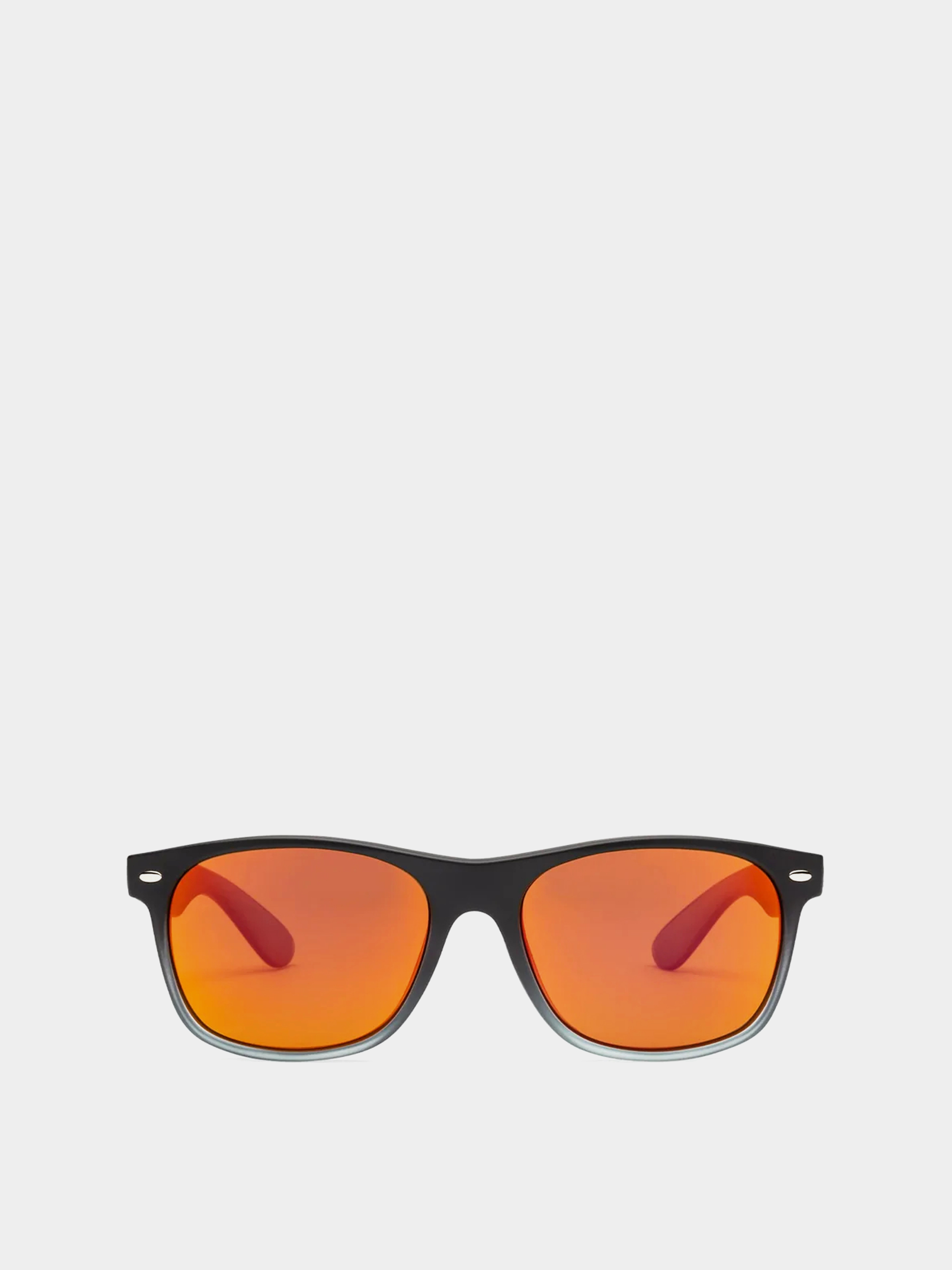 Okulary przeciwsłoneczne Volcom Fourty6 (matte black clear fade/gray red mirror)