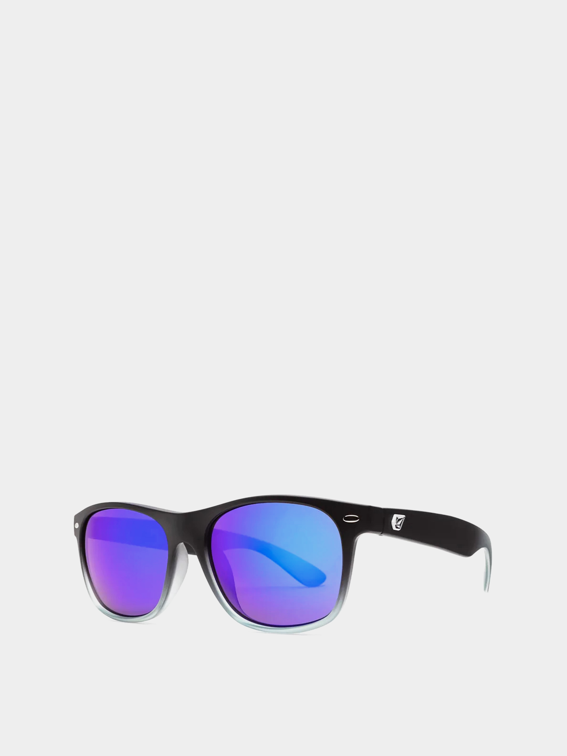 Okulary przeciwsłoneczne Volcom Fourty6 (matte black clear fade/gray blue mirror)