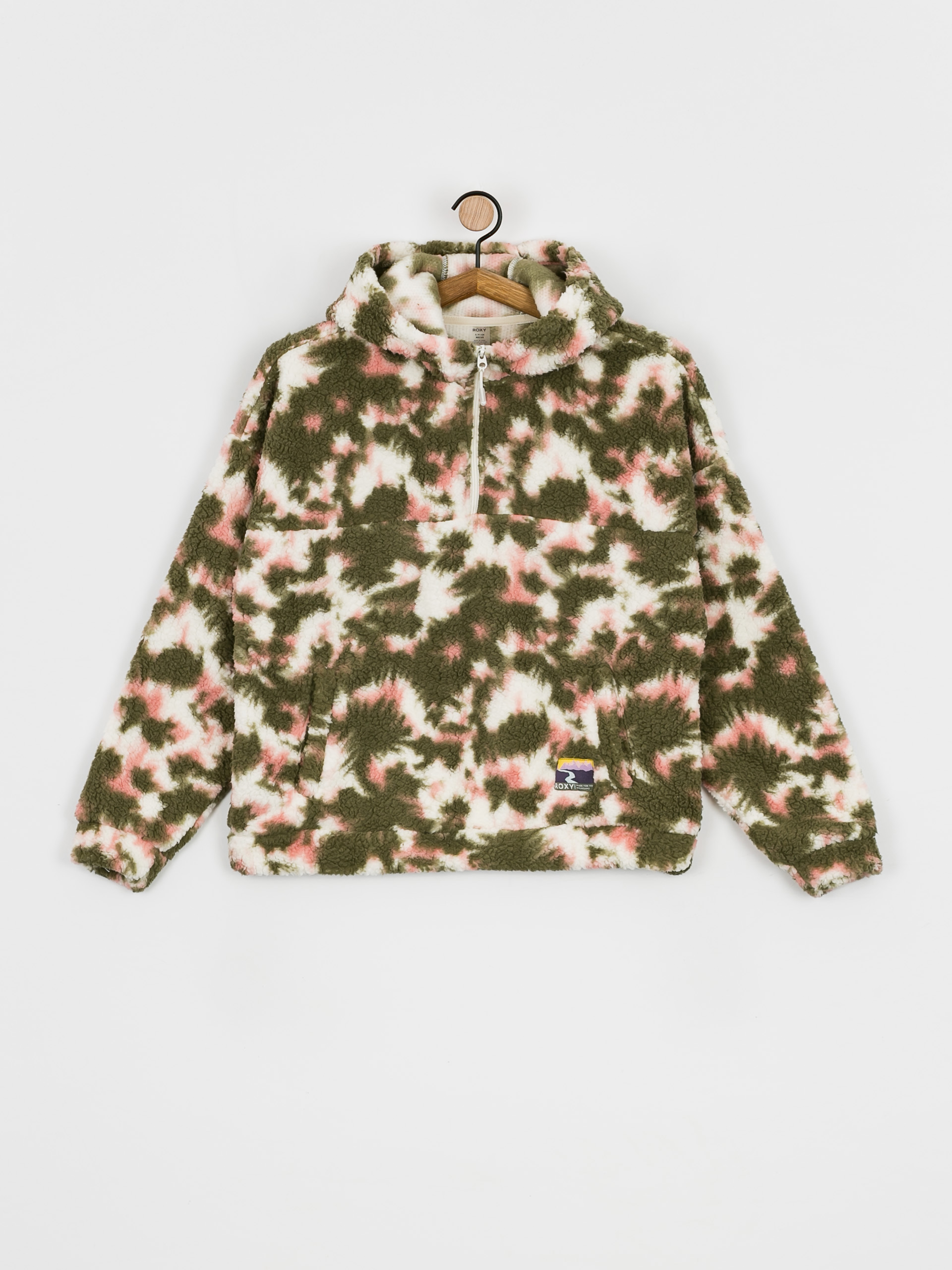 Damski Polar Roxy Like A Lucky Day Printed (deep lichen green nimal)