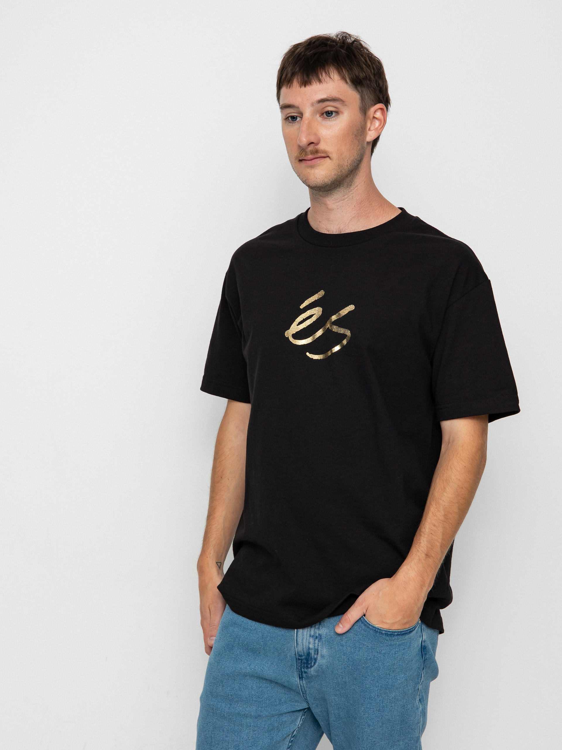 T-shirt eS Foil Script (black)