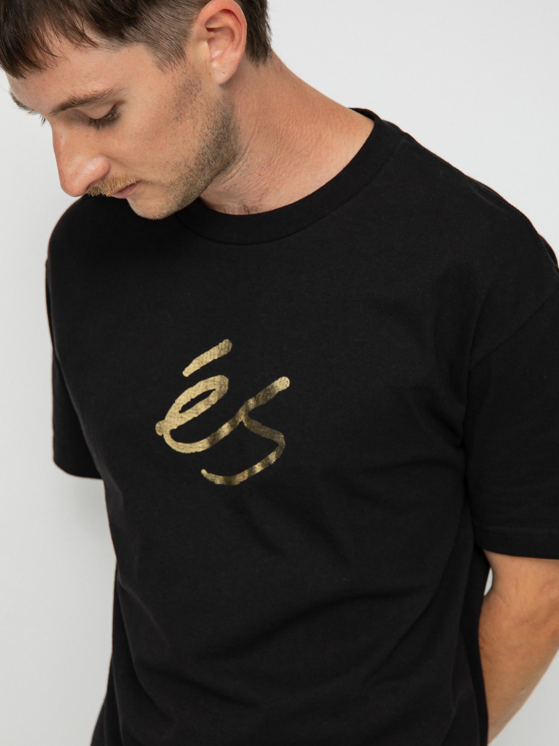 T-shirt eS Foil Script (black)