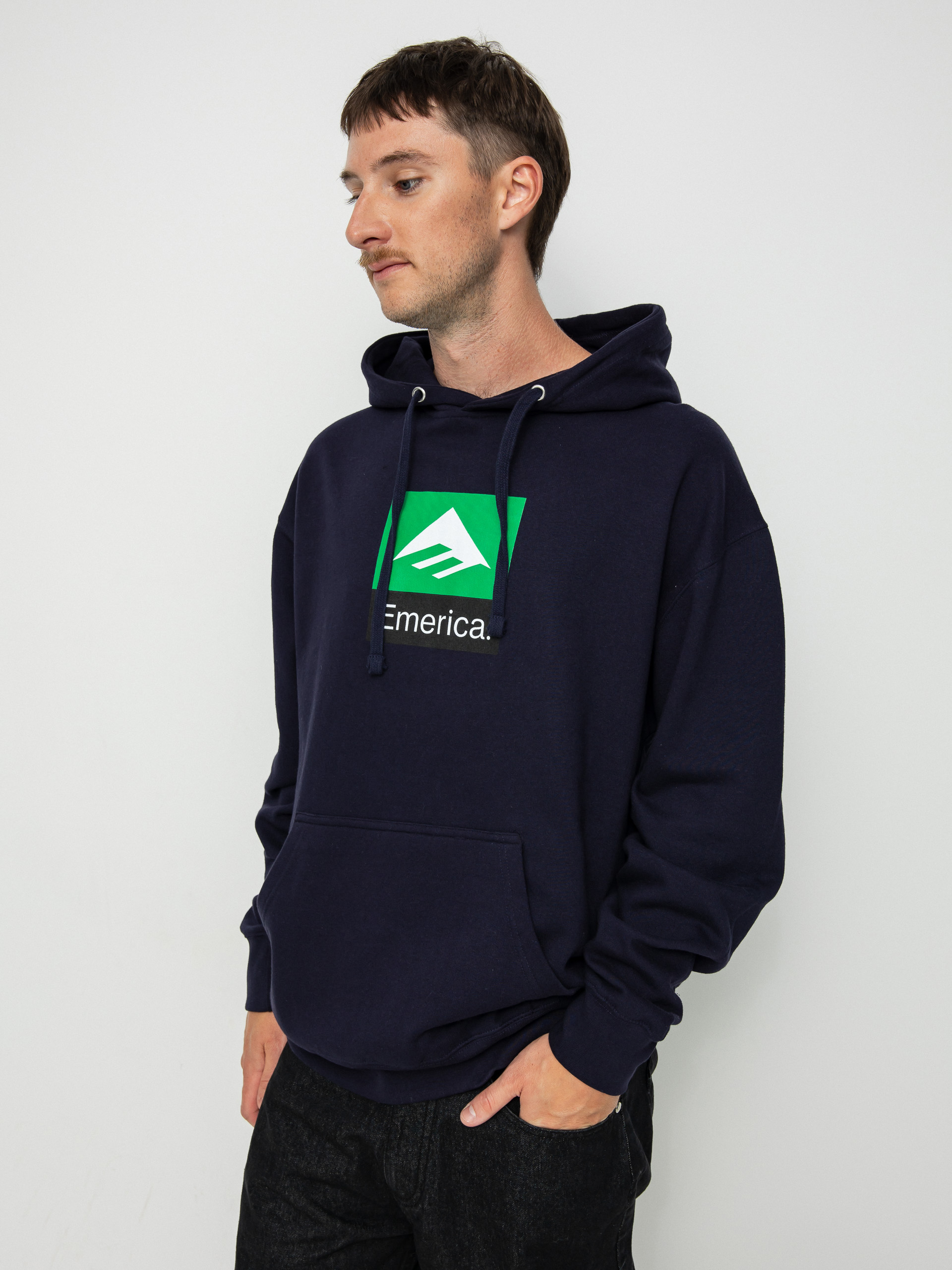 Bluza z kapturem Emerica Classic Combo HD (dark blue)
