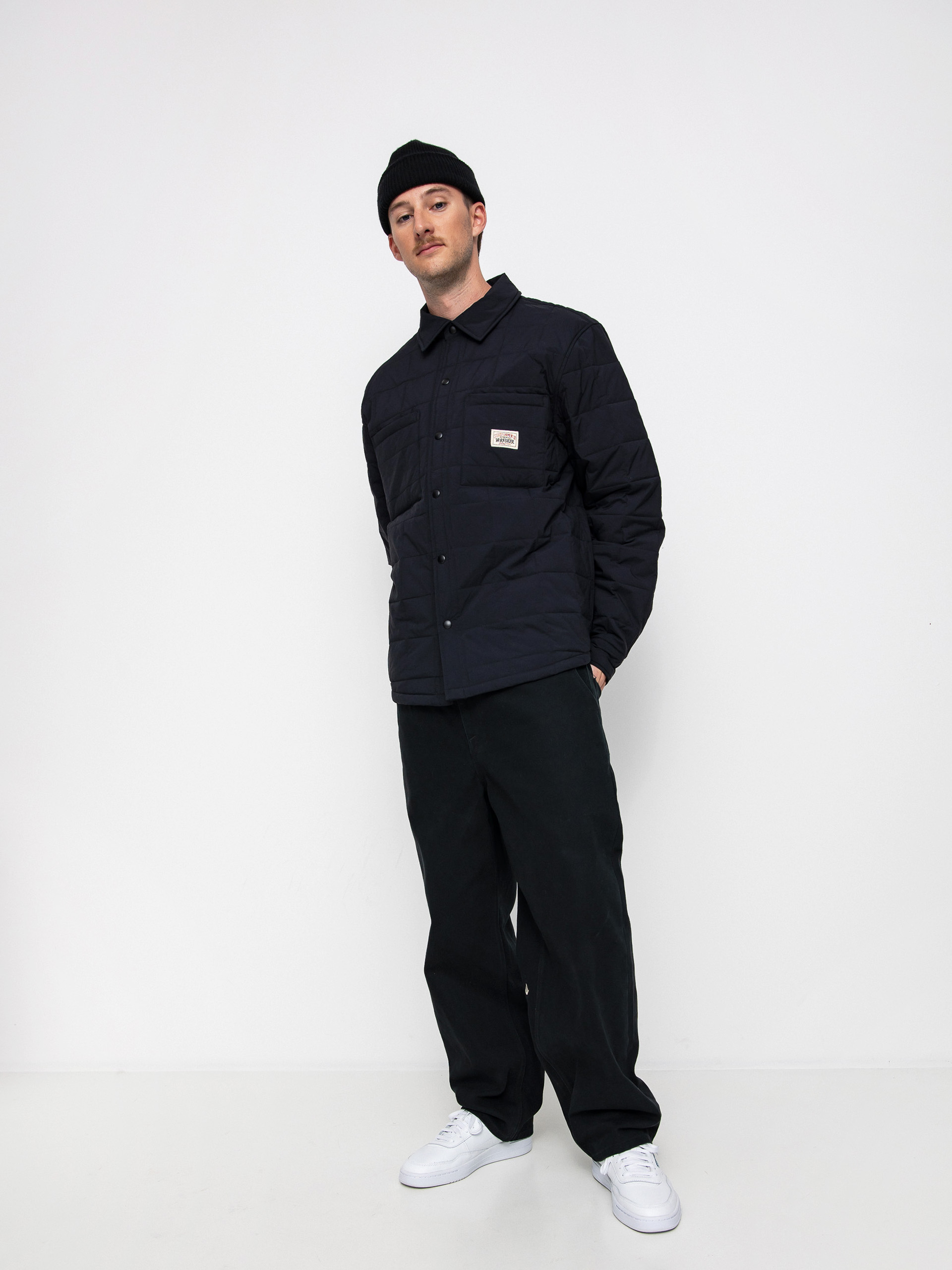 Koszula Stussy Quilted Fatigue (black)