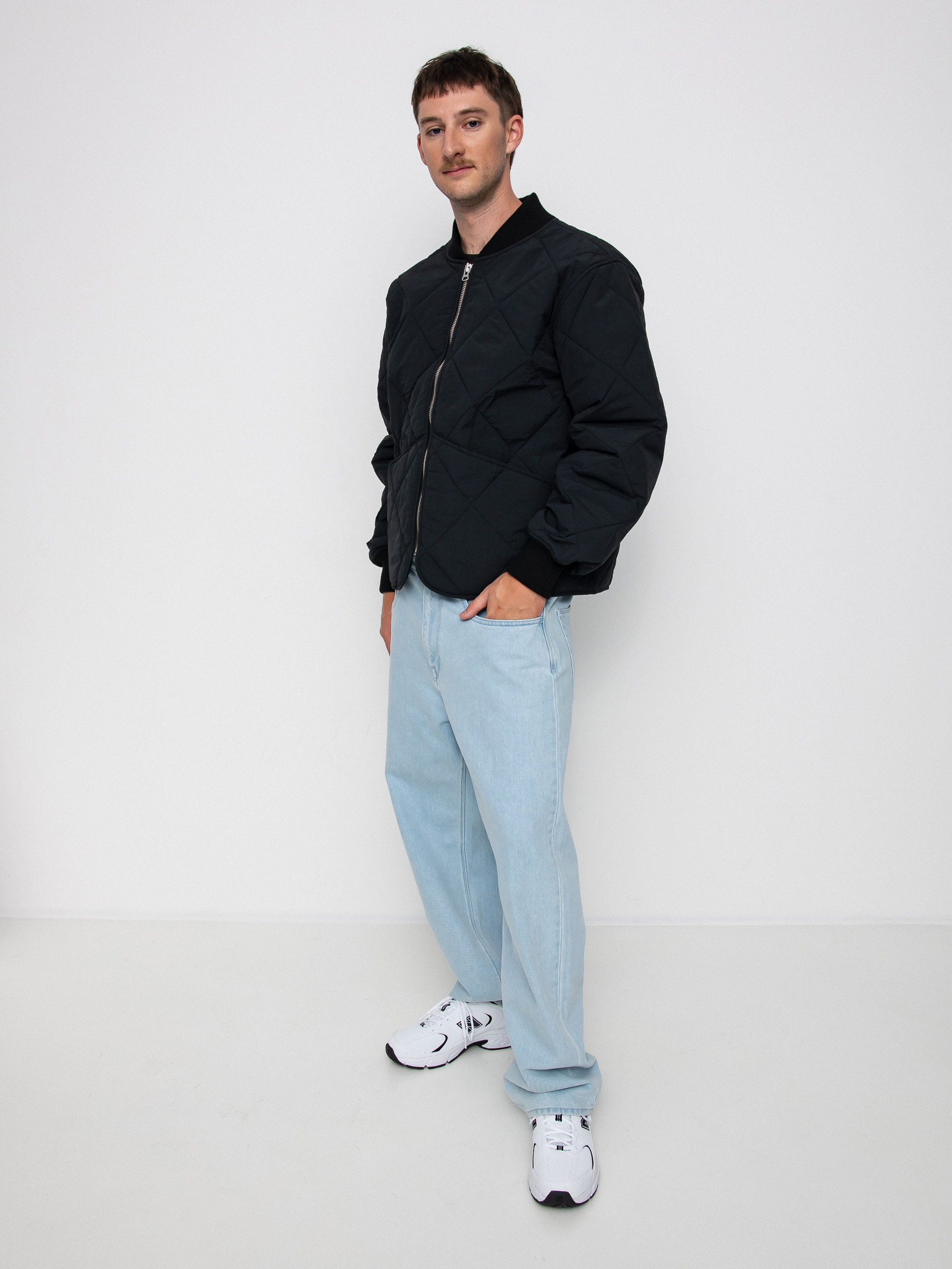 Kurtka Stussy Dice Quilted Liner (black)