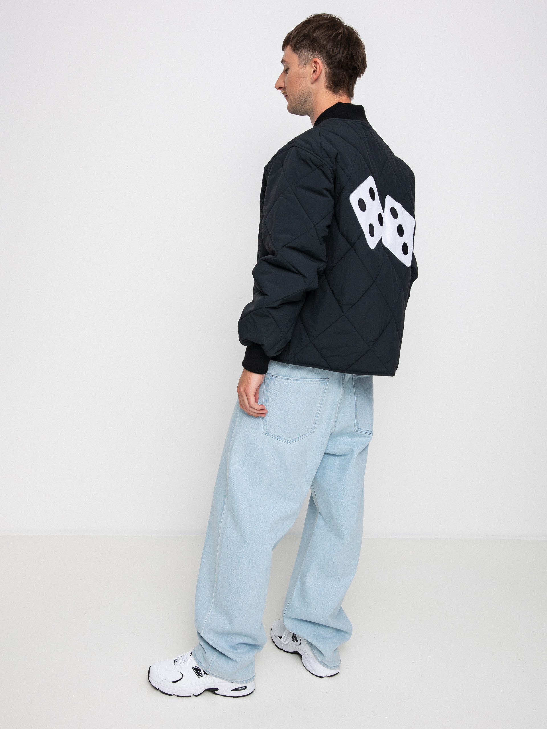 Kurtka Stussy Dice Quilted Liner (black)