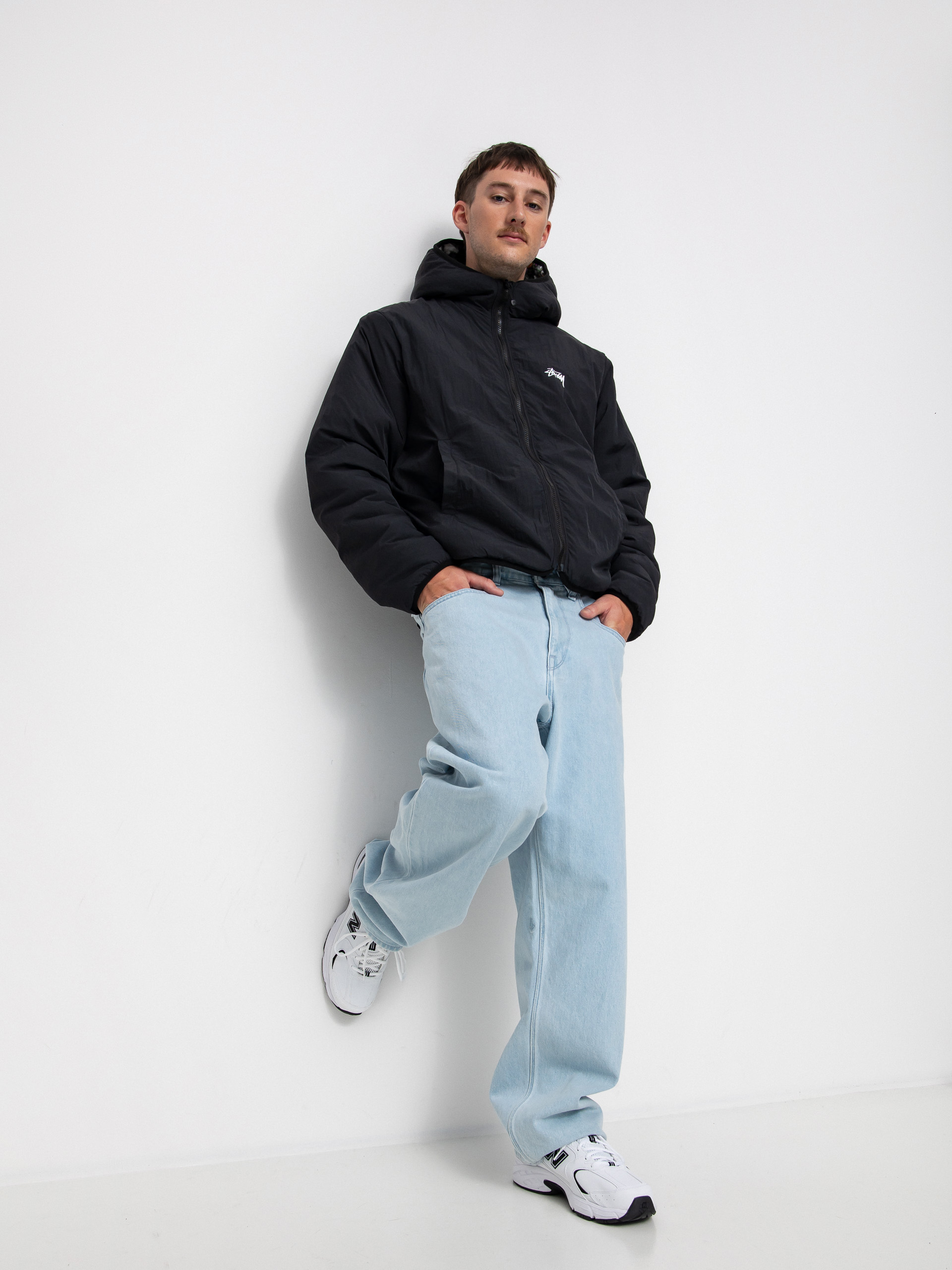 Kurtka Stussy Pattern Sherpa (natural)