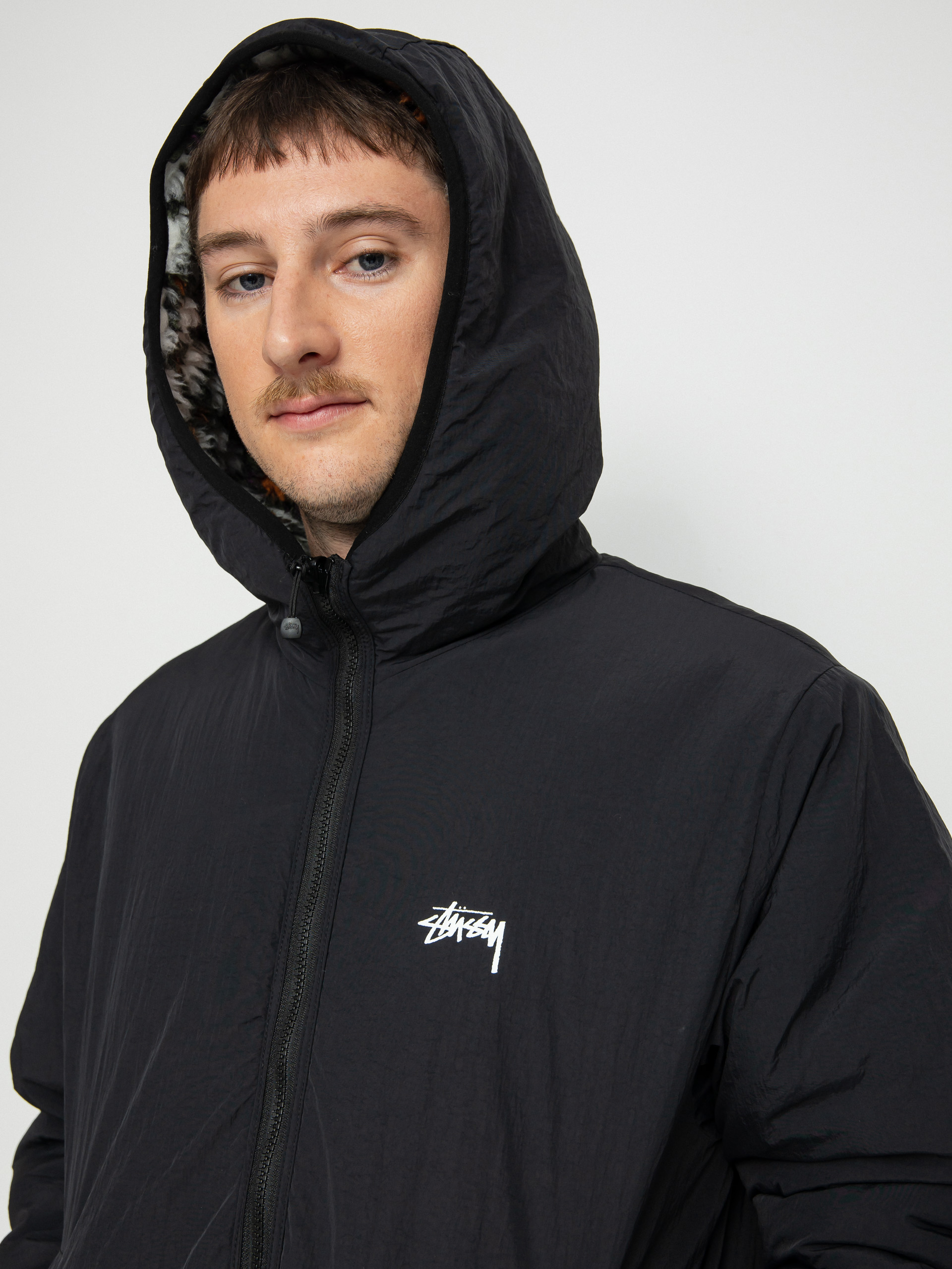 Kurtka Stussy Pattern Sherpa (natural)