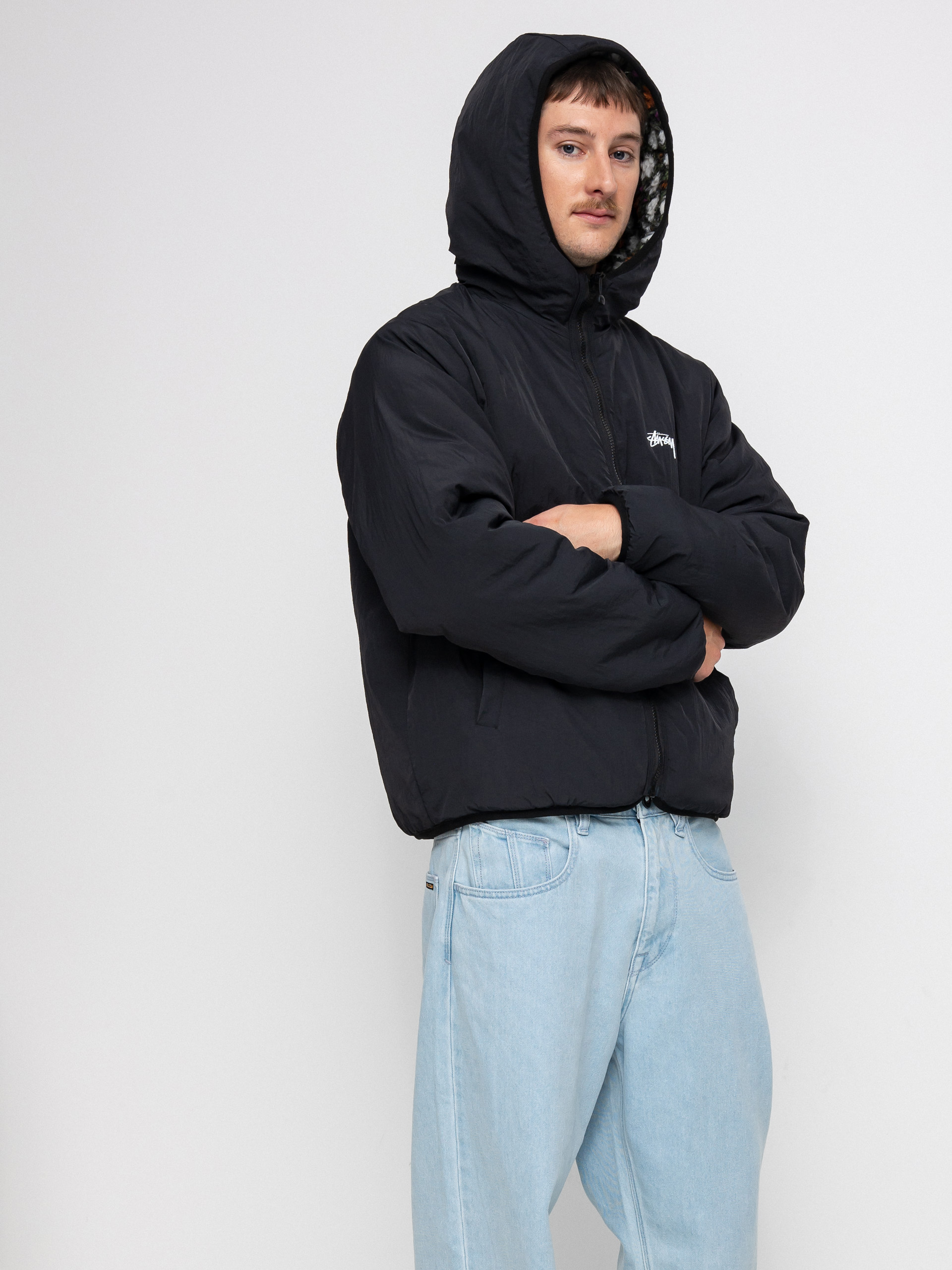 Kurtka Stussy Pattern Sherpa (natural)