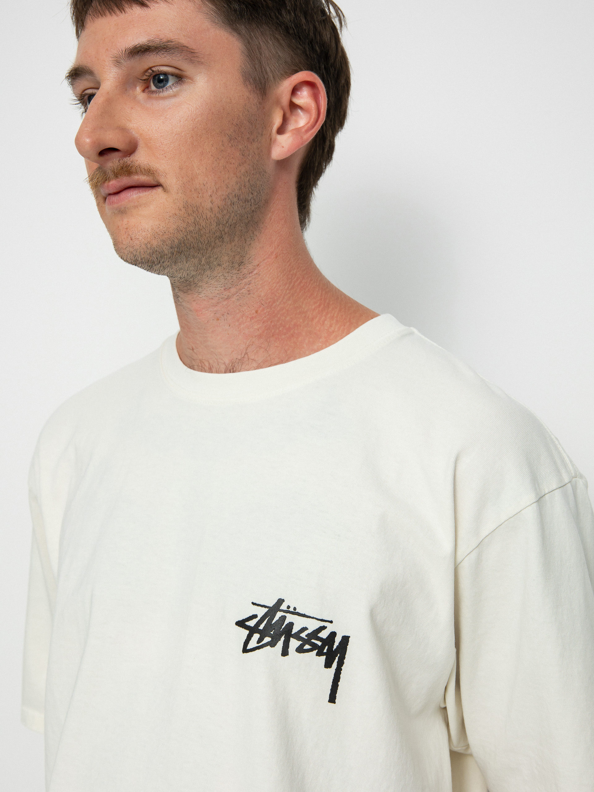 ★【STUSSY】★Skate Posse Pigment Dyed T-Shir.t Natural★ T-shirt Stussy Skate Posse Pig. Dyed (natural)