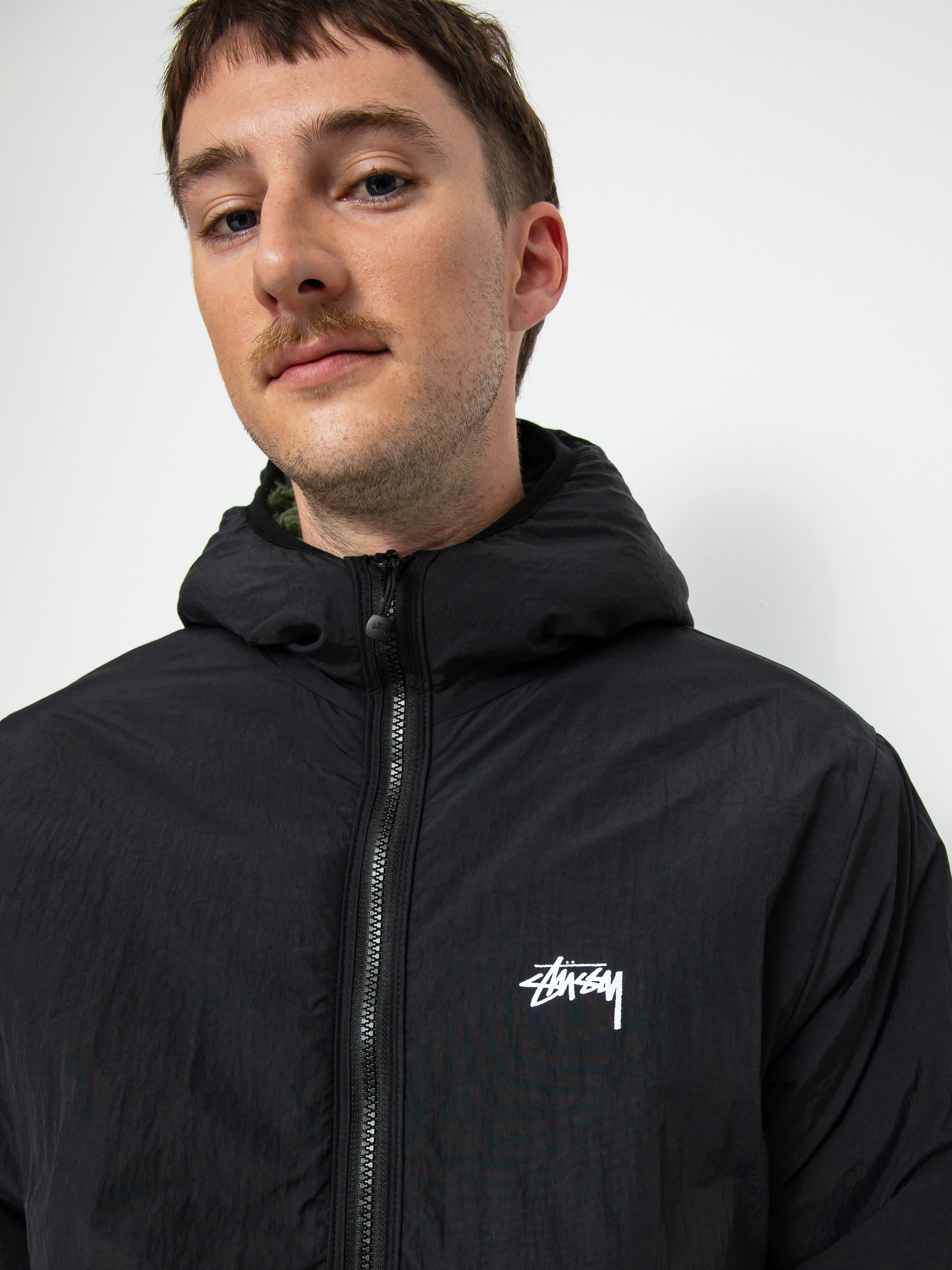 Kurtka Stussy Sherpa (olive)