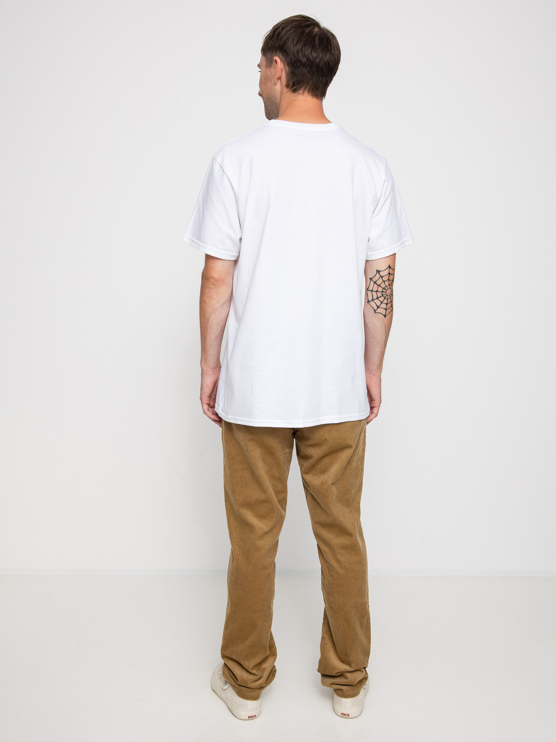 T-shirt Brixton Alpha Thread (white/white)
