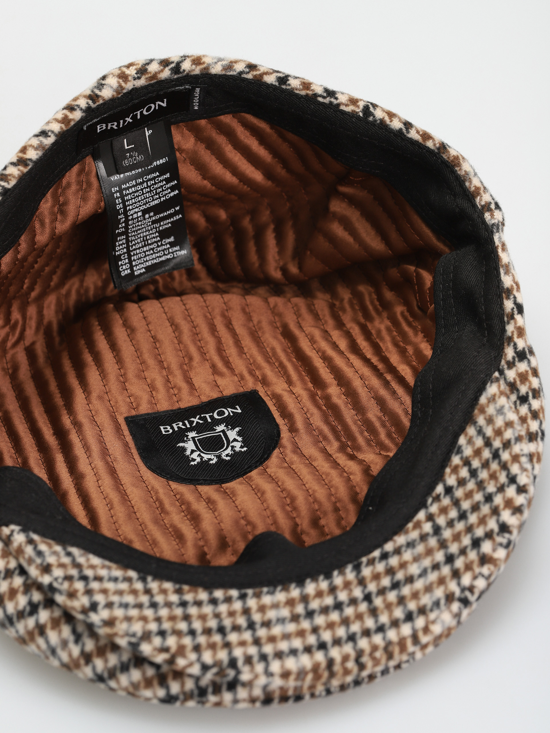 Kaszkiet Brixton Hooligan Snap Cap (off white/desert palm)
