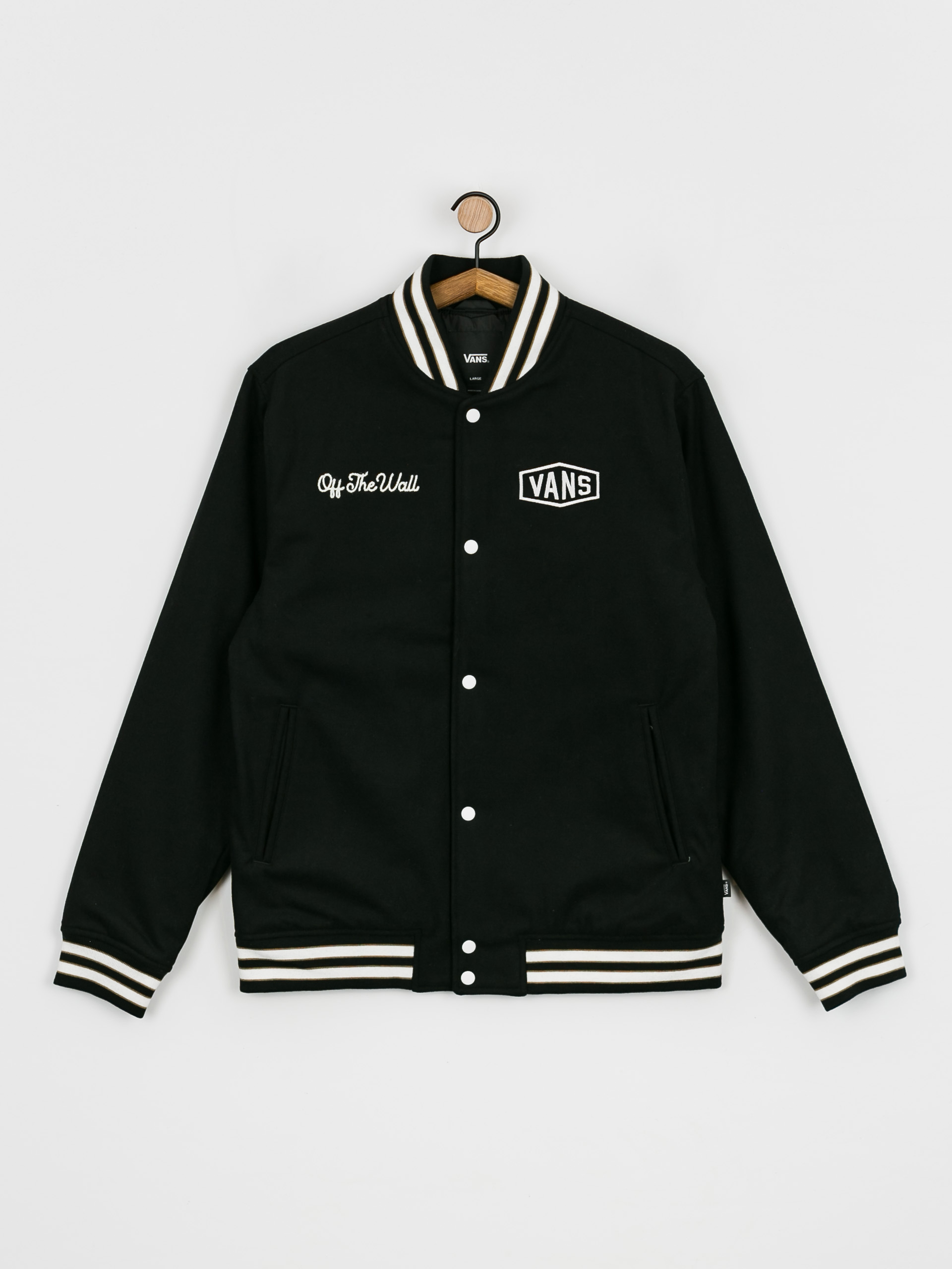 Kurtka Vans Checkerboard Research Varsity (checkerboard research black)