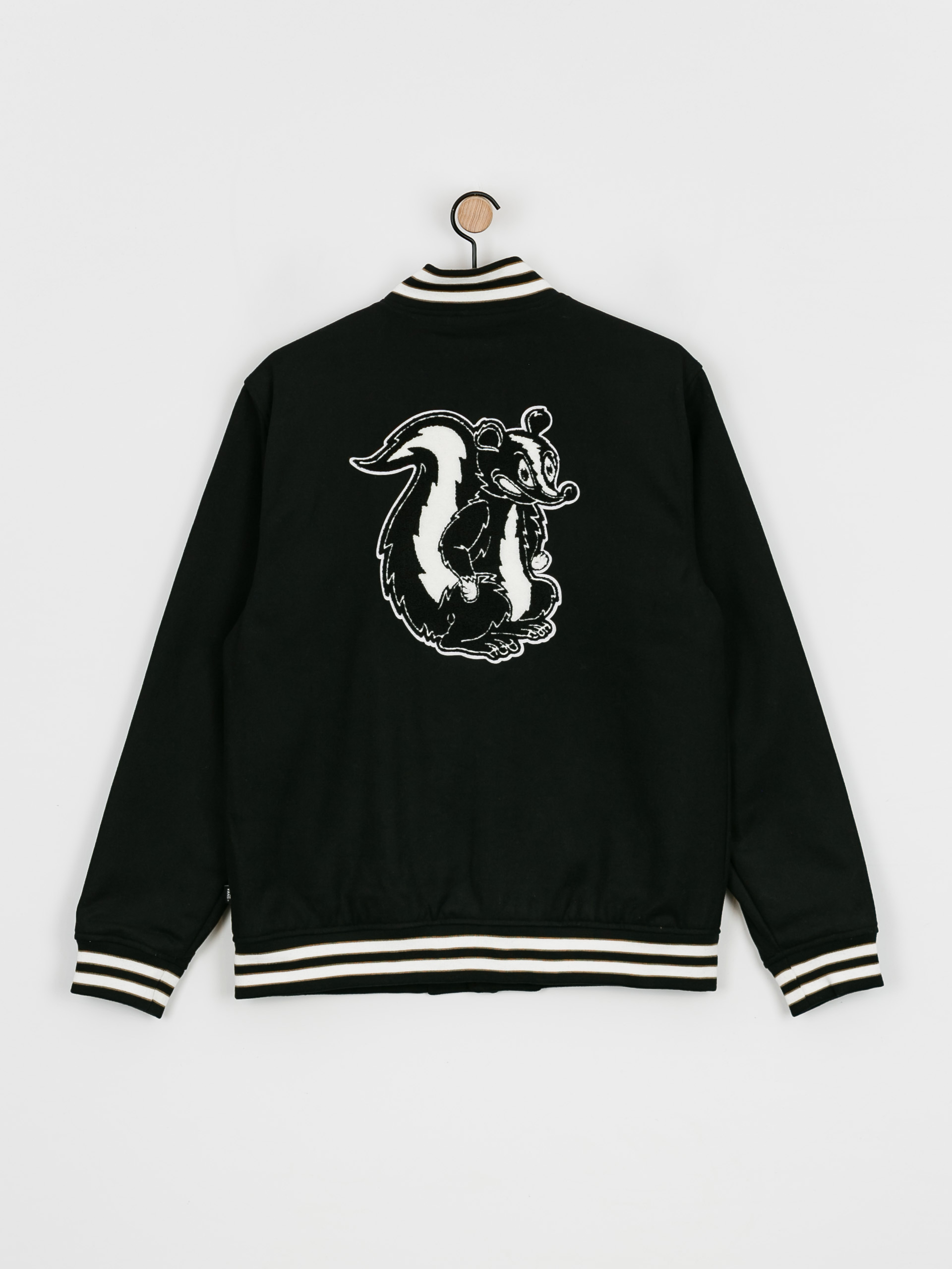 Kurtka Vans Checkerboard Research Varsity (checkerboard research black)