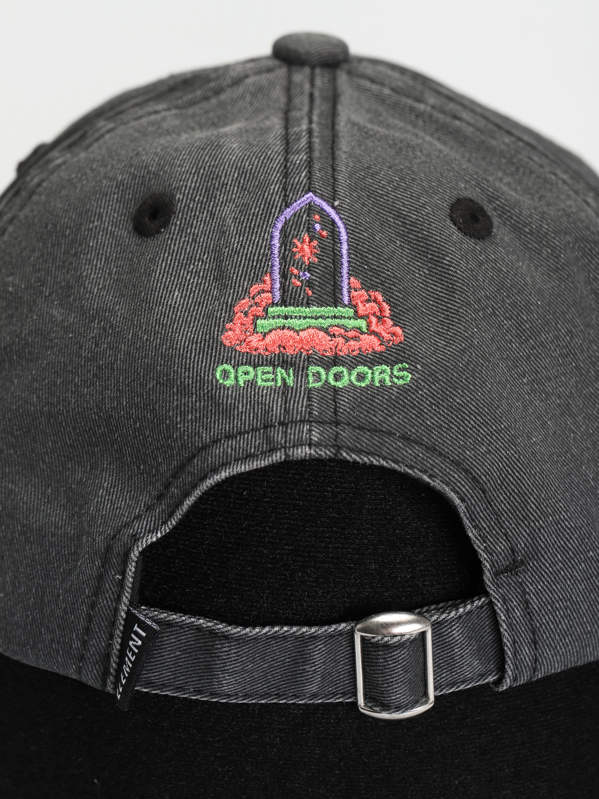 Czapka z daszkiem Element Fluky Jake (black rinse)