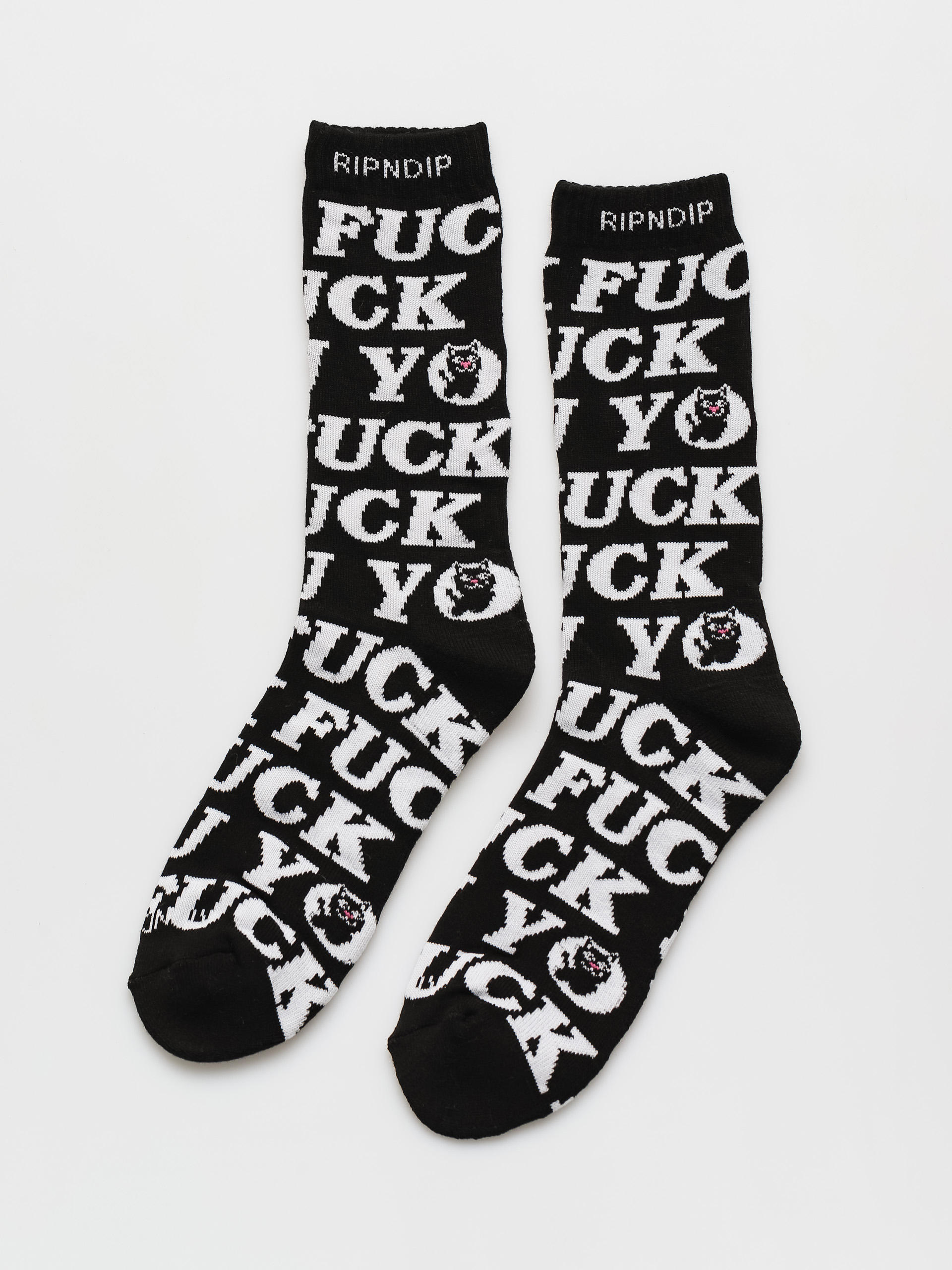 Skarpetki RipNDip Fuckin Fuck (black)