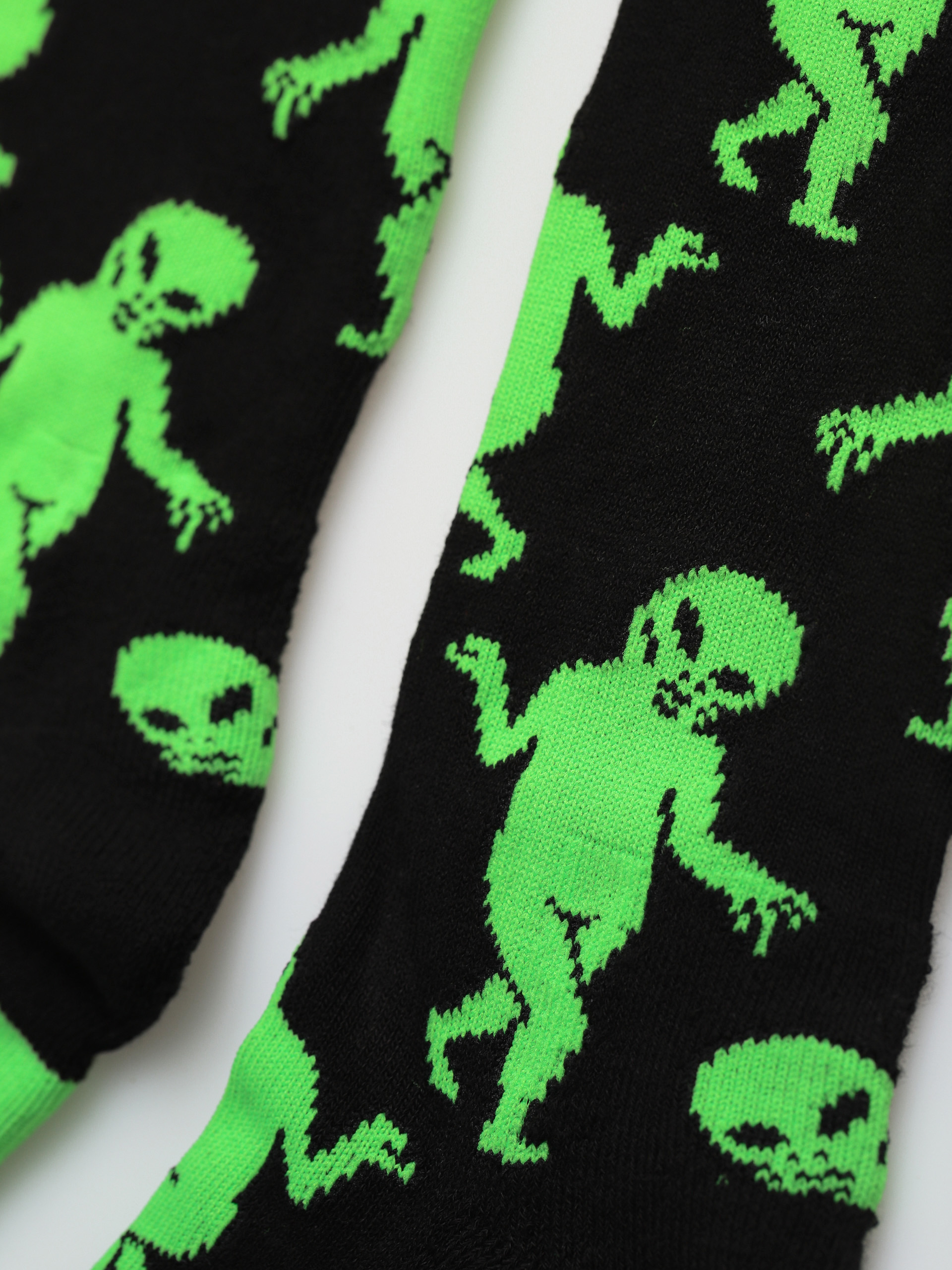 Skarpetki RipNDip Alien Dance Party (black)