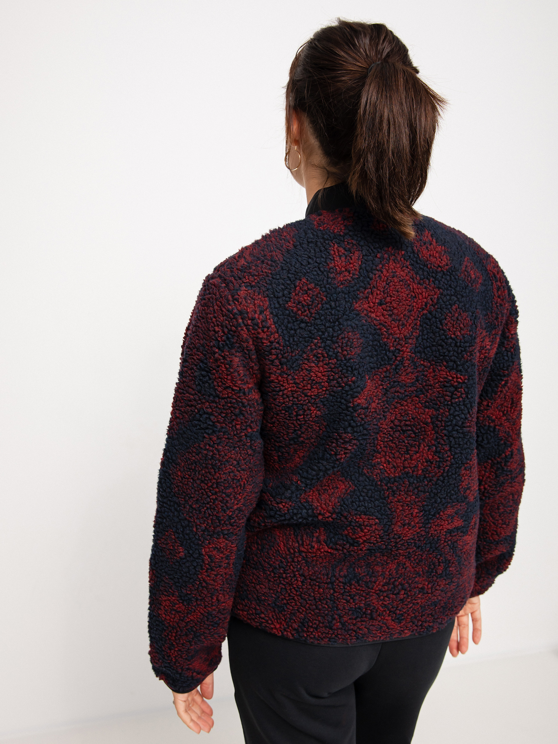 Kurtka Carhartt WIP Janet Liner Wmn (verse jacquard/dark navy/corvina/black)