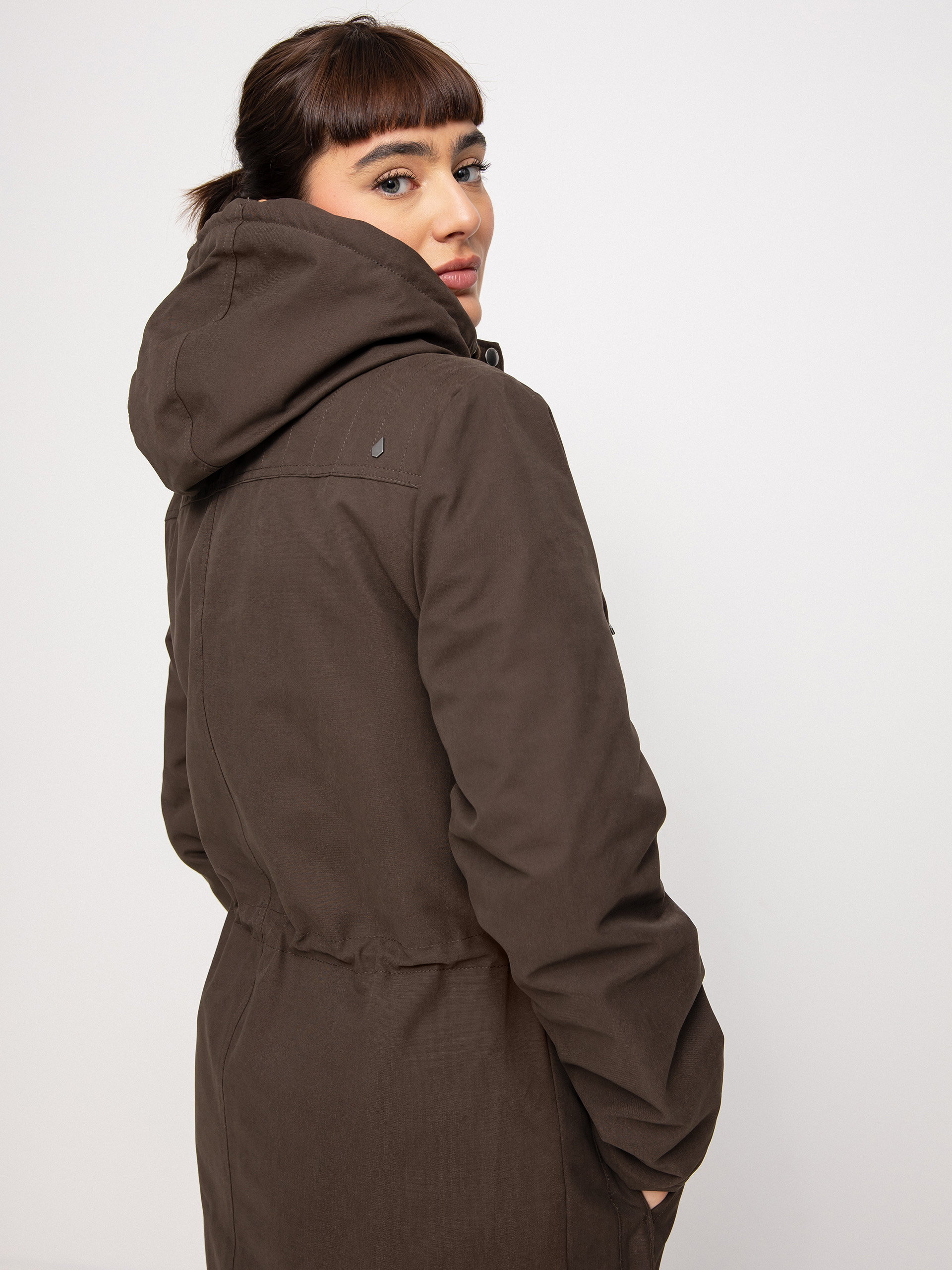 Kurtka Volcom Walk On By 5K Parka Wmn (espresso)