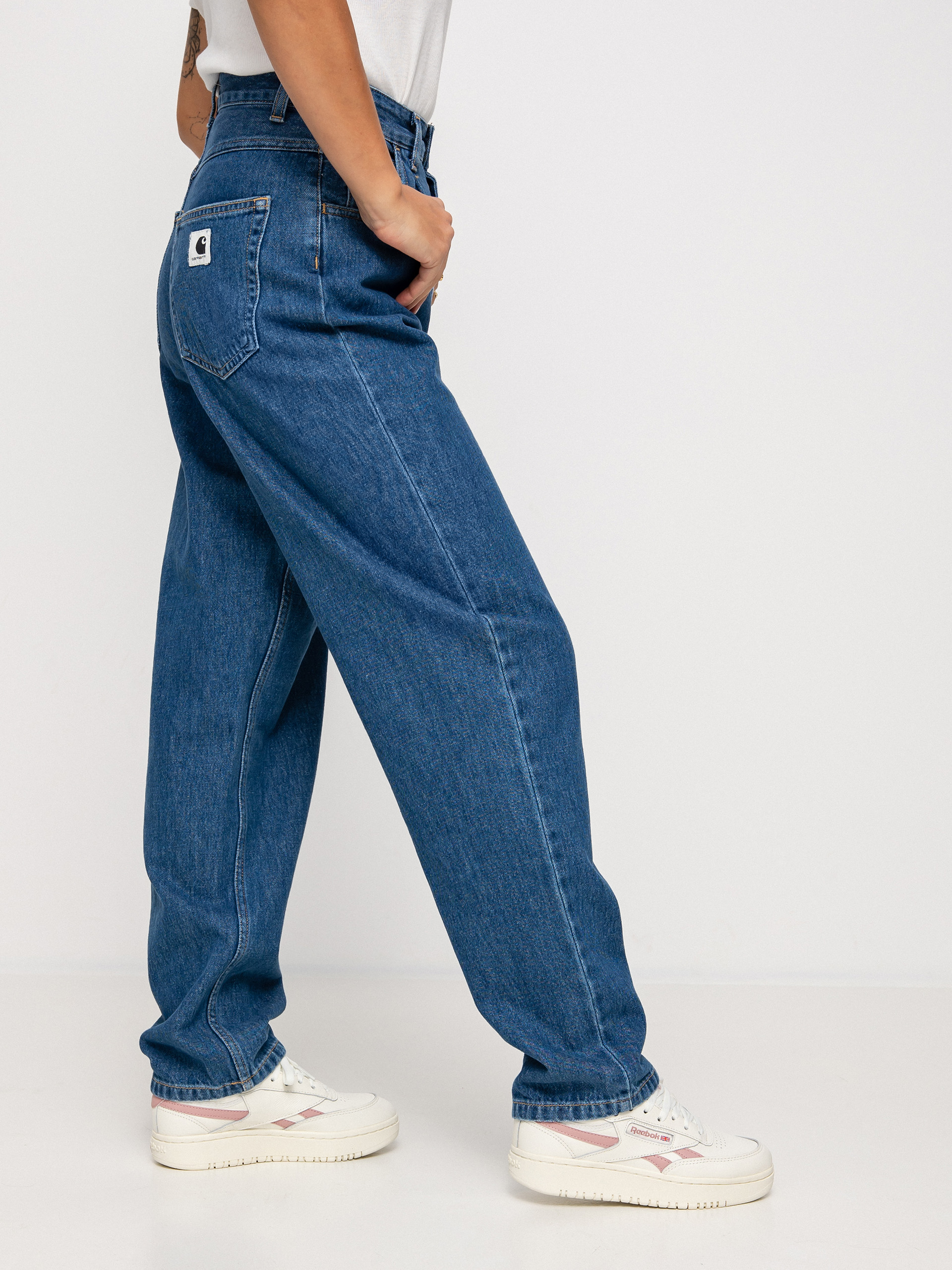 Spodnie Carhartt WIP Stayton Wmn (blue)