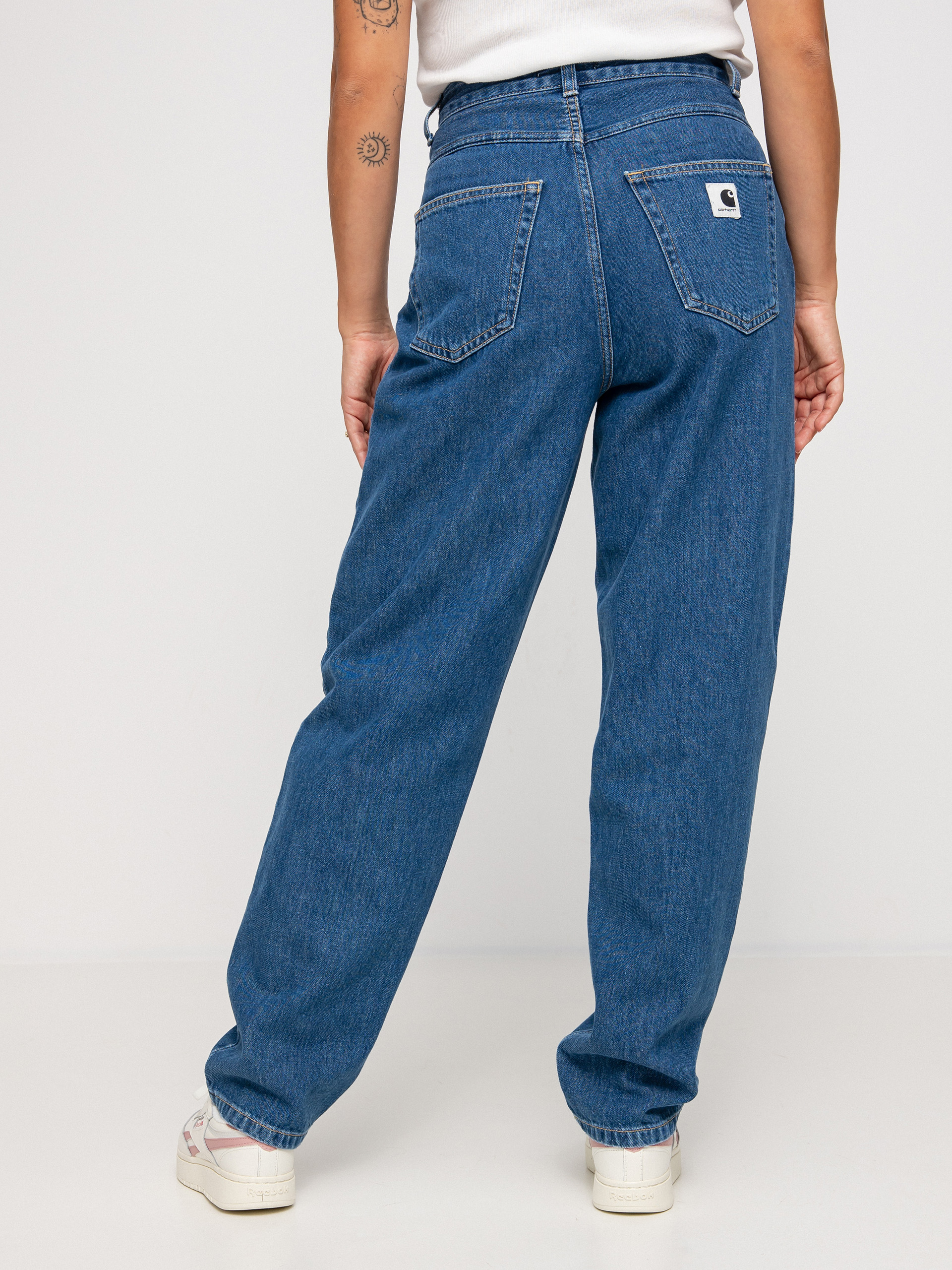 Spodnie Carhartt WIP Stayton Wmn (blue)