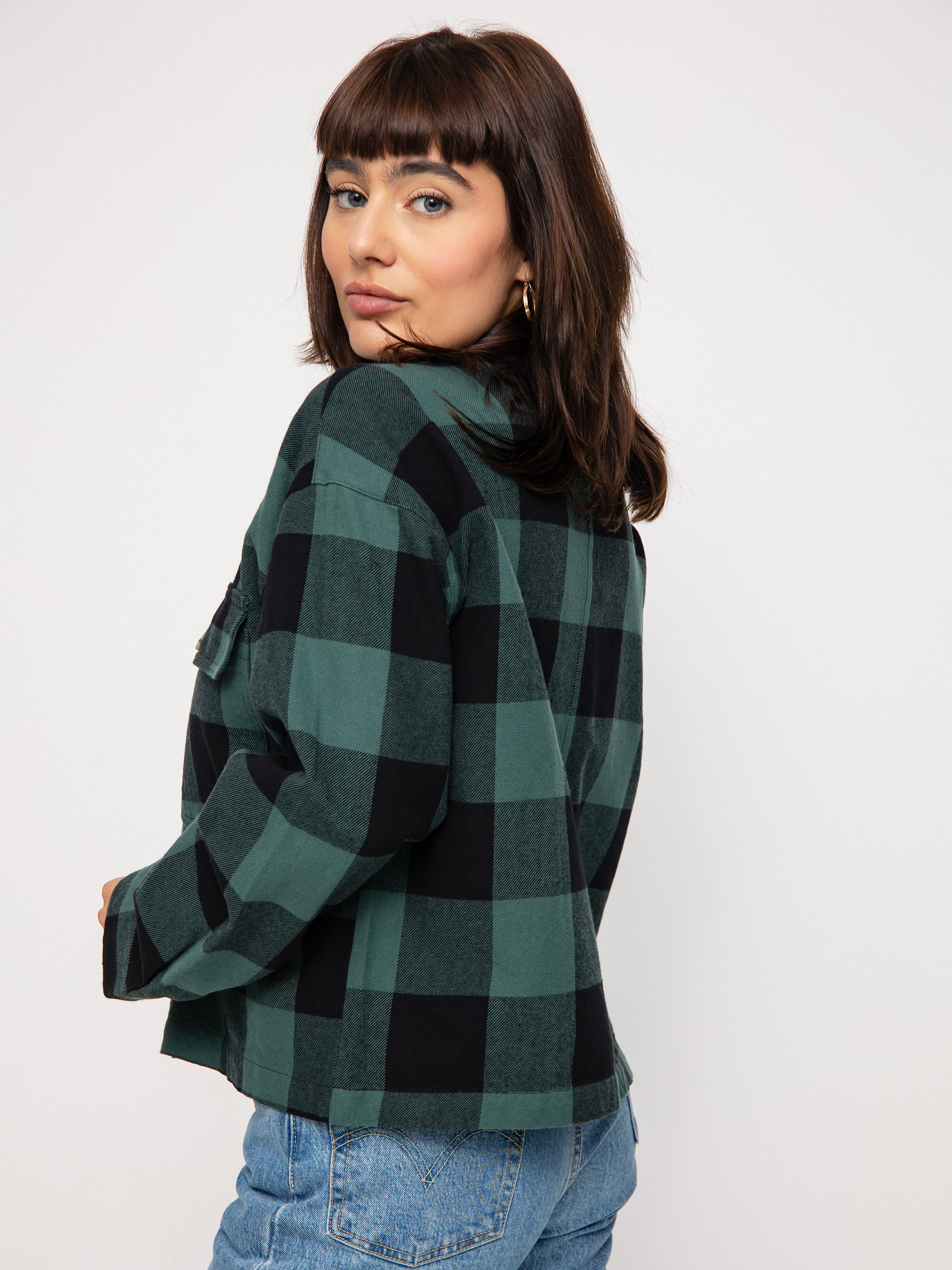 Koszula Brixton Bowery Flannel Ls Wmn (emerald)