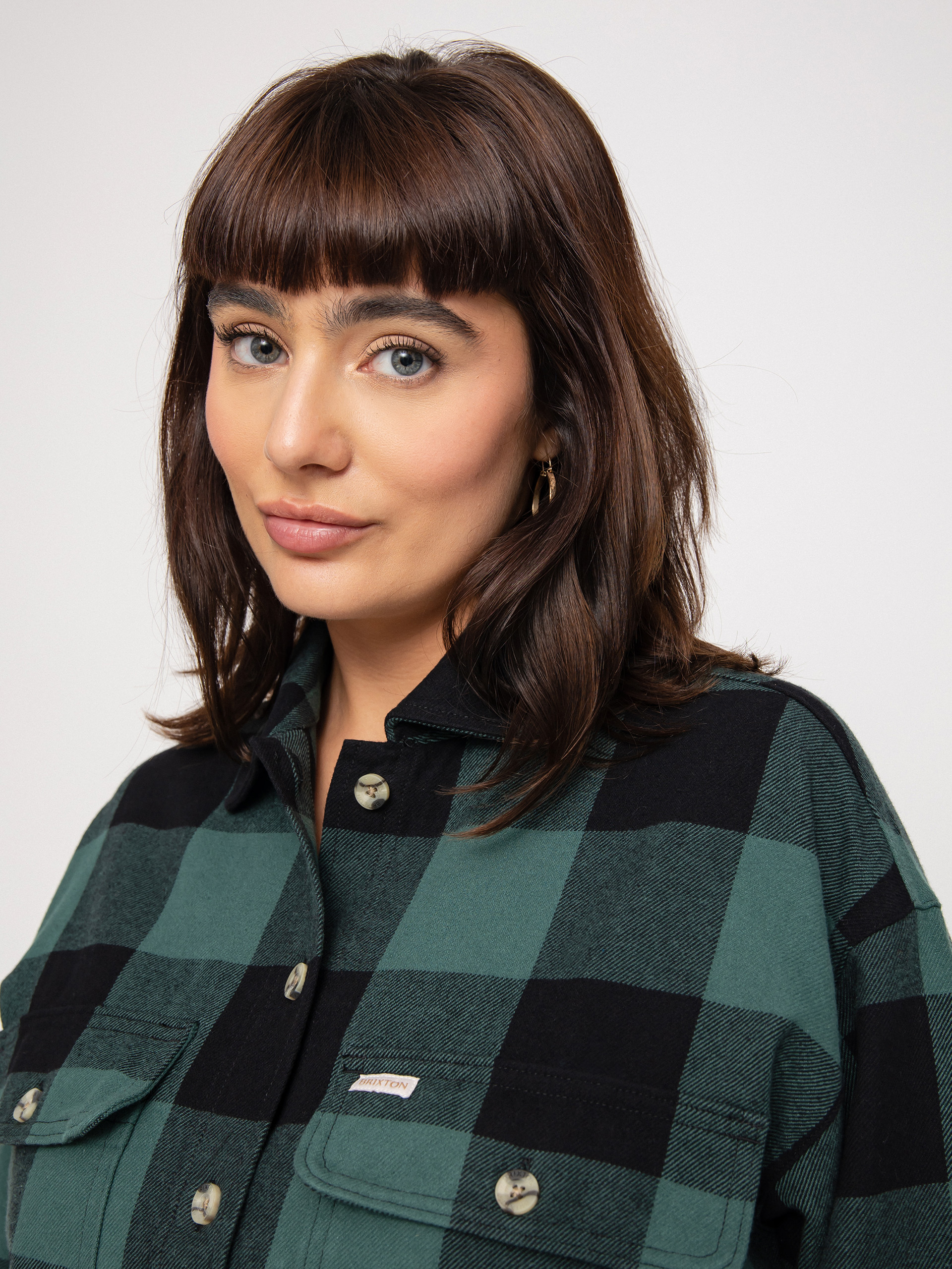 Koszula Brixton Bowery Flannel Ls Wmn (emerald)
