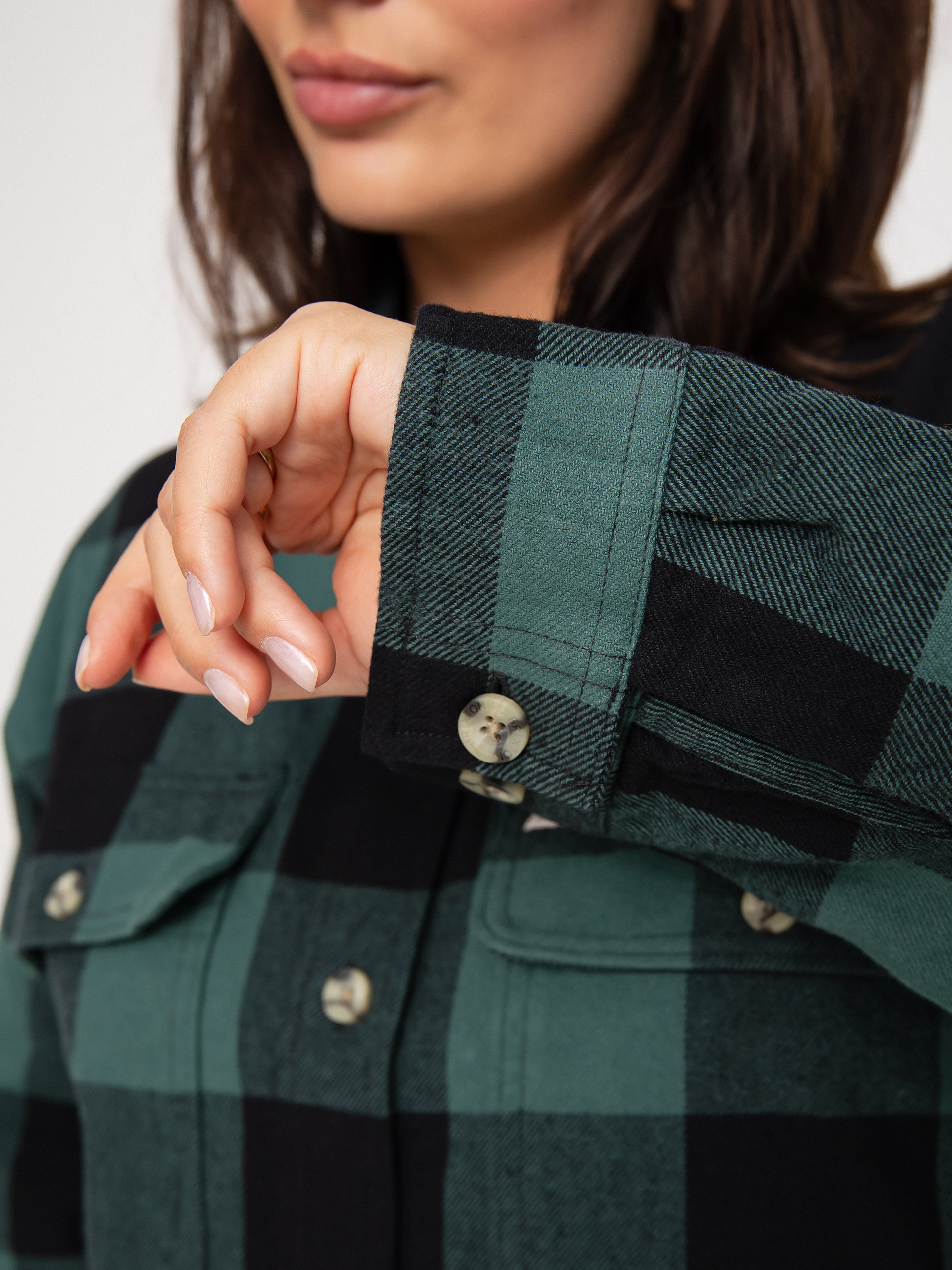 Koszula Brixton Bowery Flannel Ls Wmn (emerald)