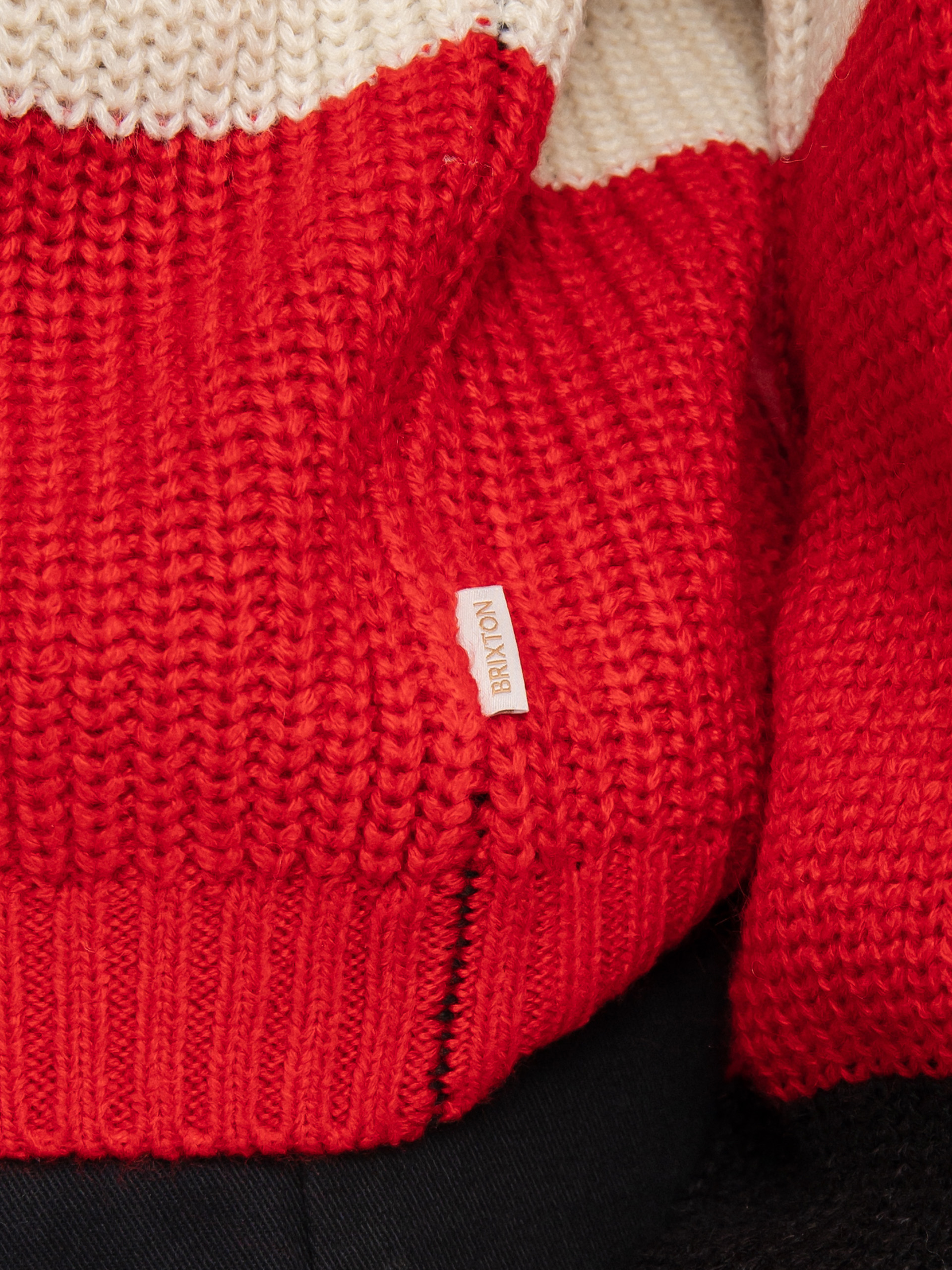 Sweter Brixton Madero Wmn (mars red)
