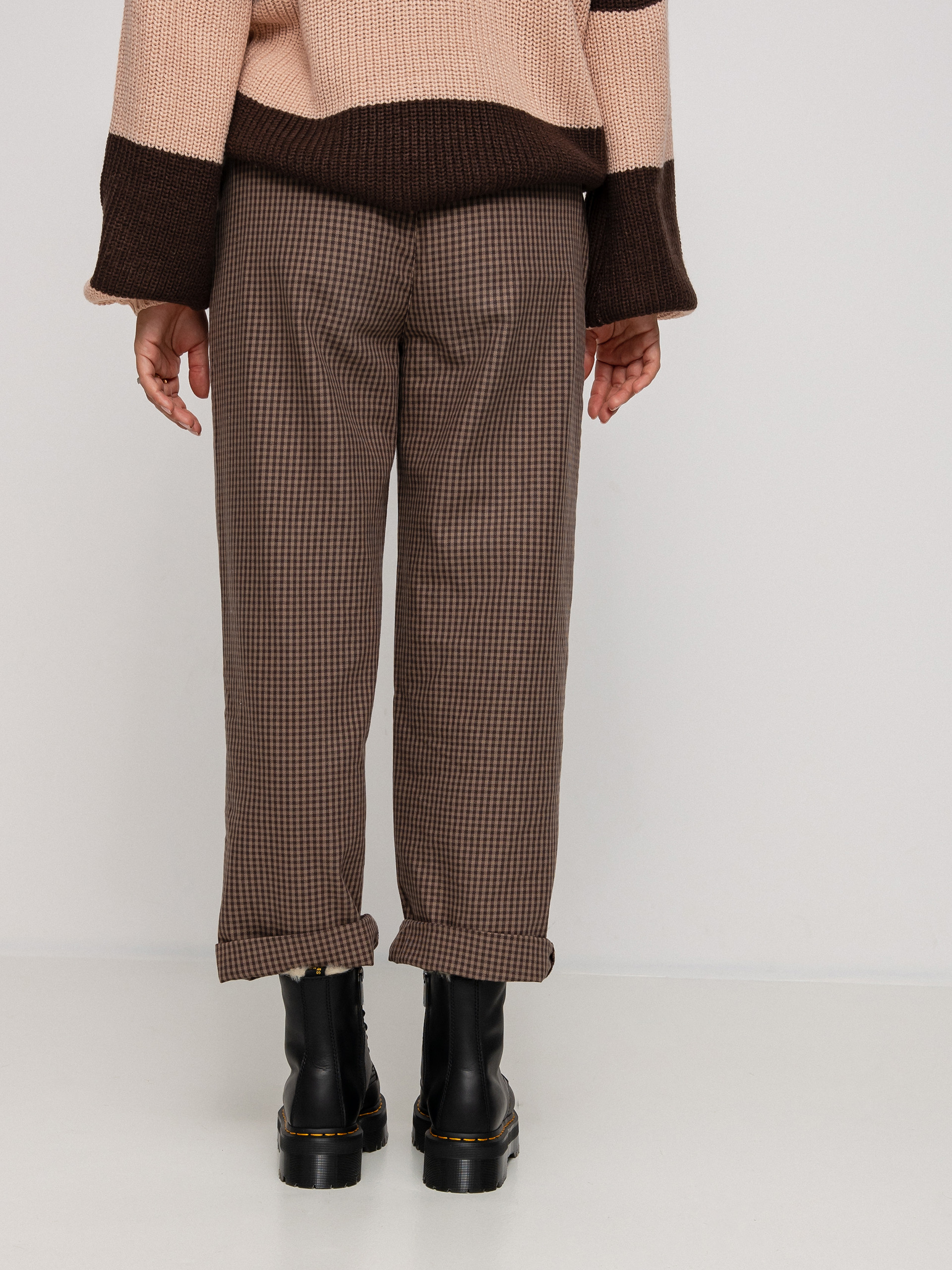 Spodnie Brixton Victory Trouser Wmn (pine bark gingham)