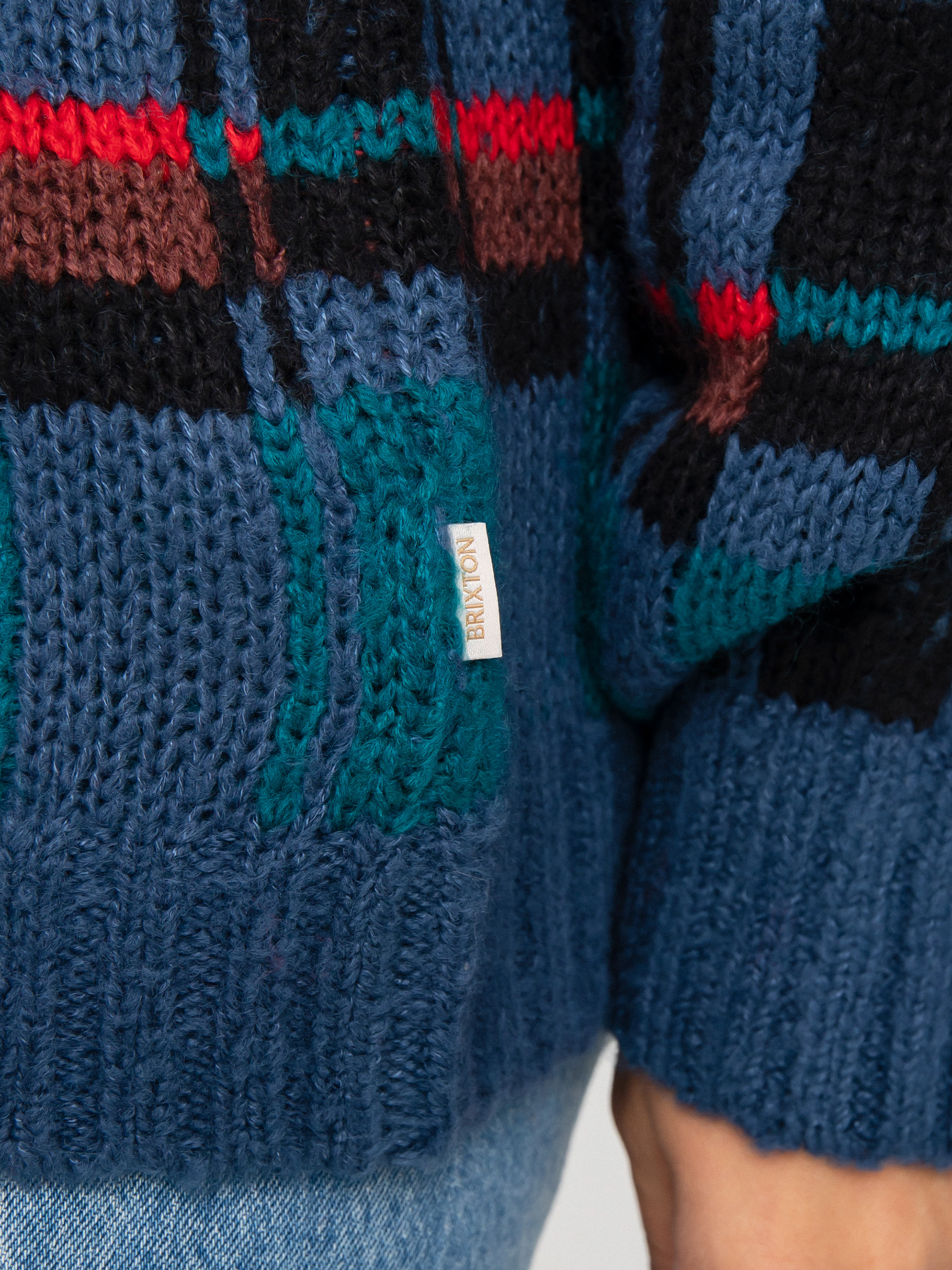 Sweter Brixton Ferriss Cardigan Wmn (joe blue)