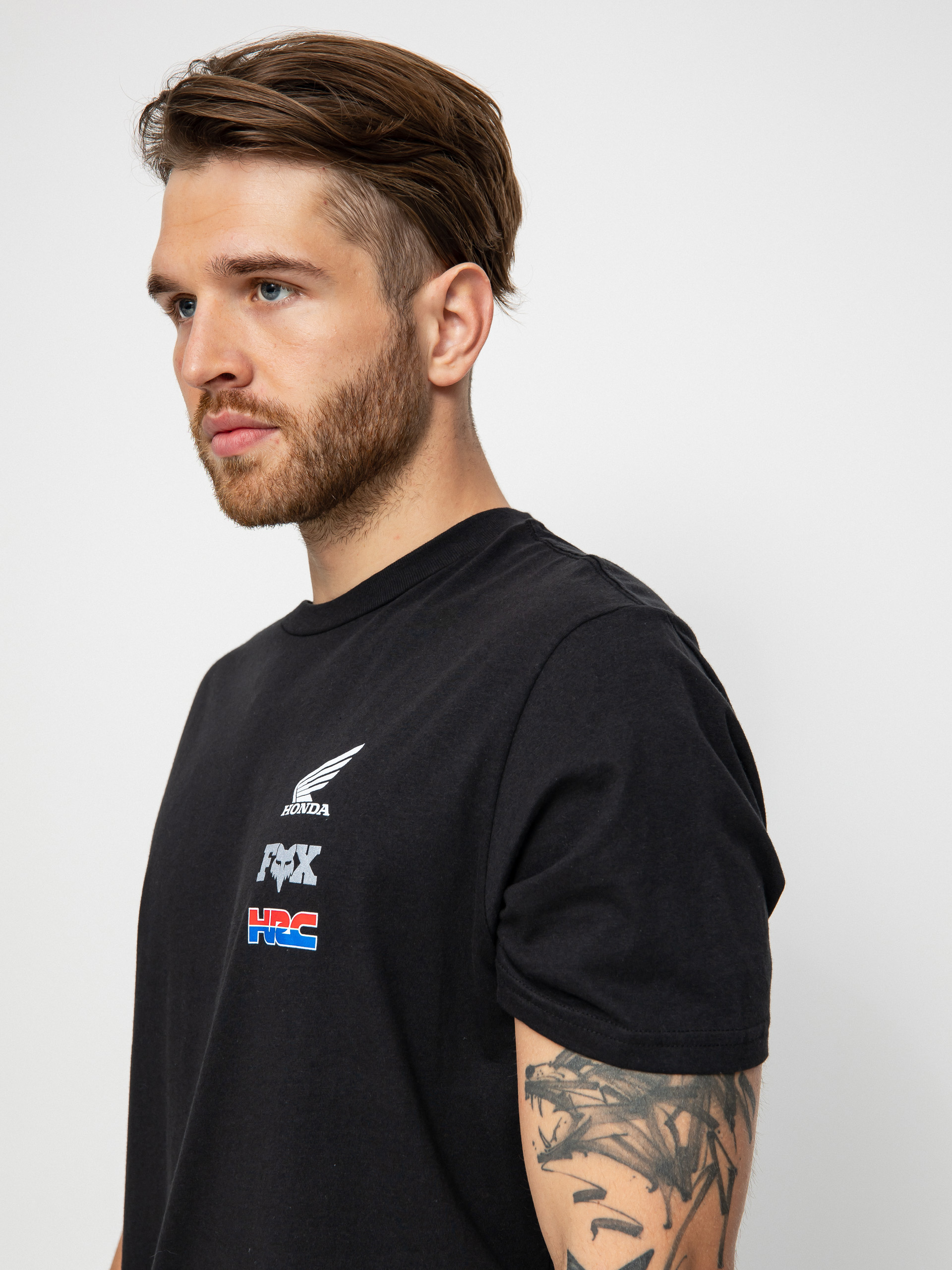 T-shirt Fox Honda Wing (blk)