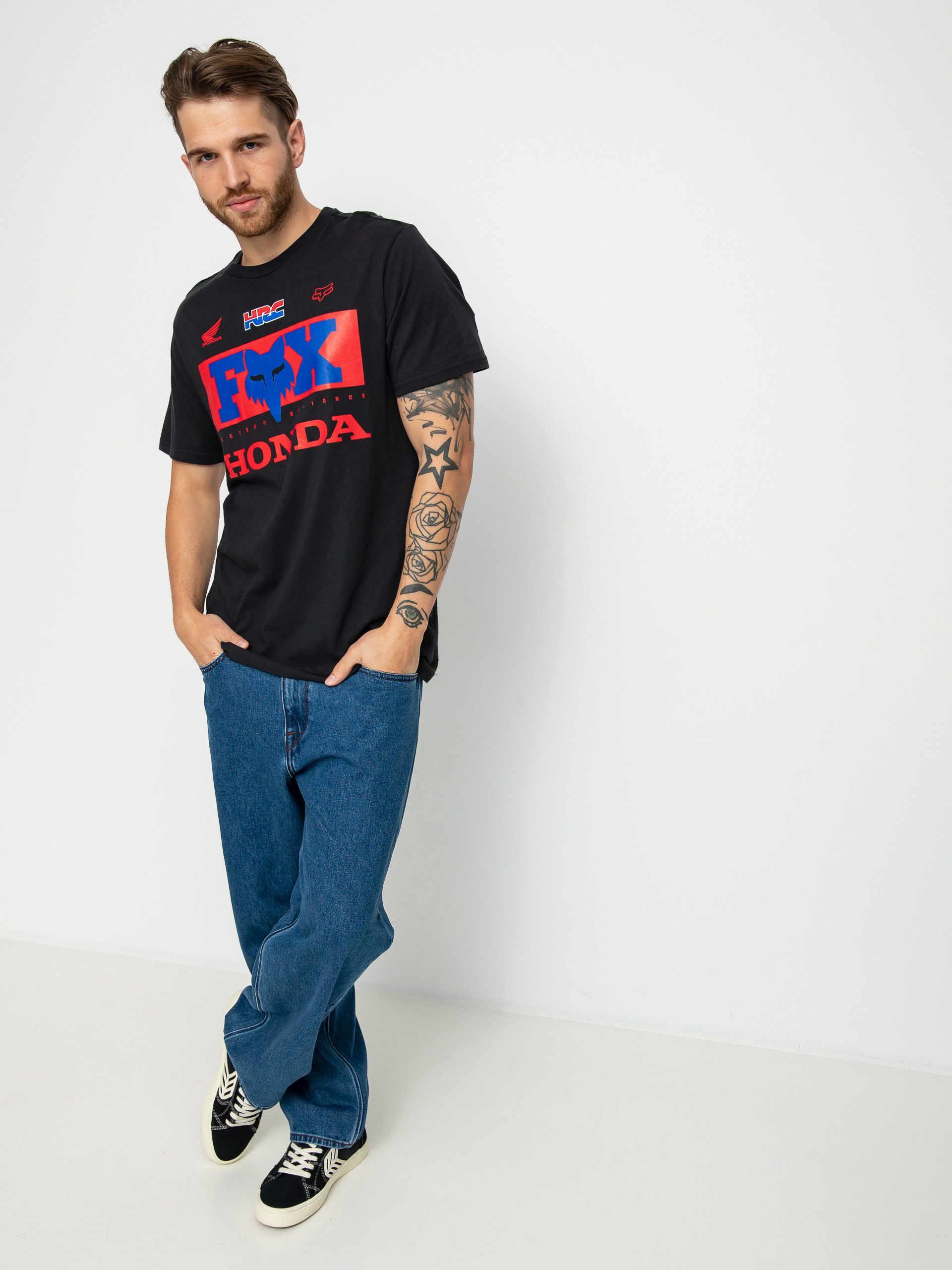 T-shirt Fox Honda Premium (blk)