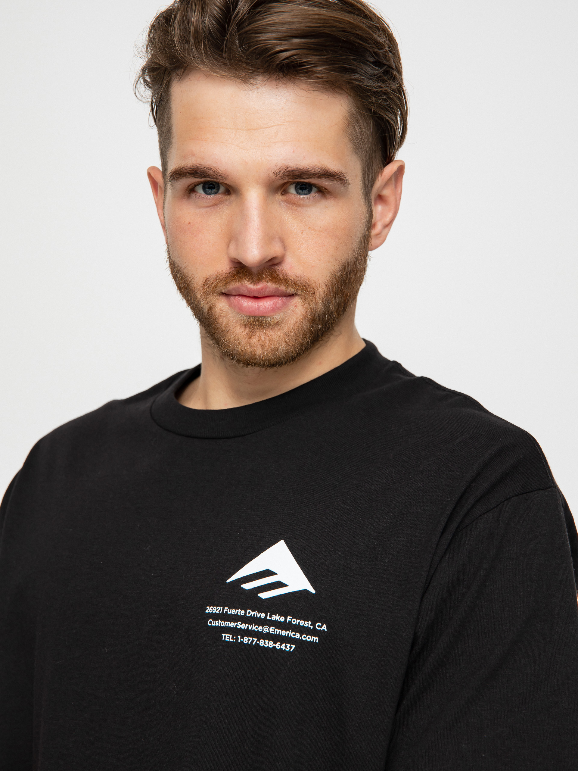 T-shirt Emerica Logo Lockup (black)